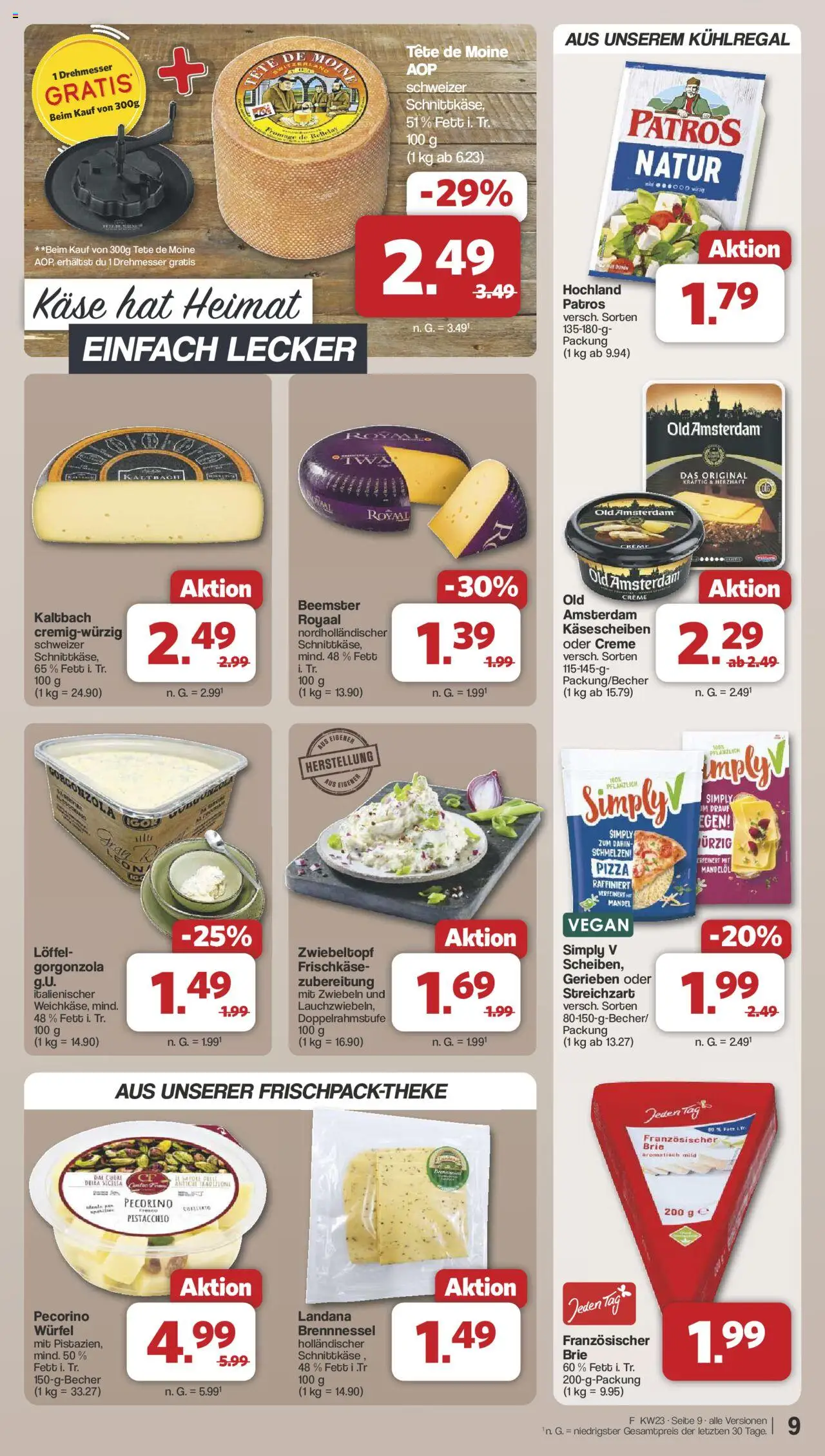Famila Nordwest Prospekt 	 - gültig ab dem 02.06.2025 | Seite: 10 | Produkte: Creme, Zwiebeln, Pizza, Frischkase