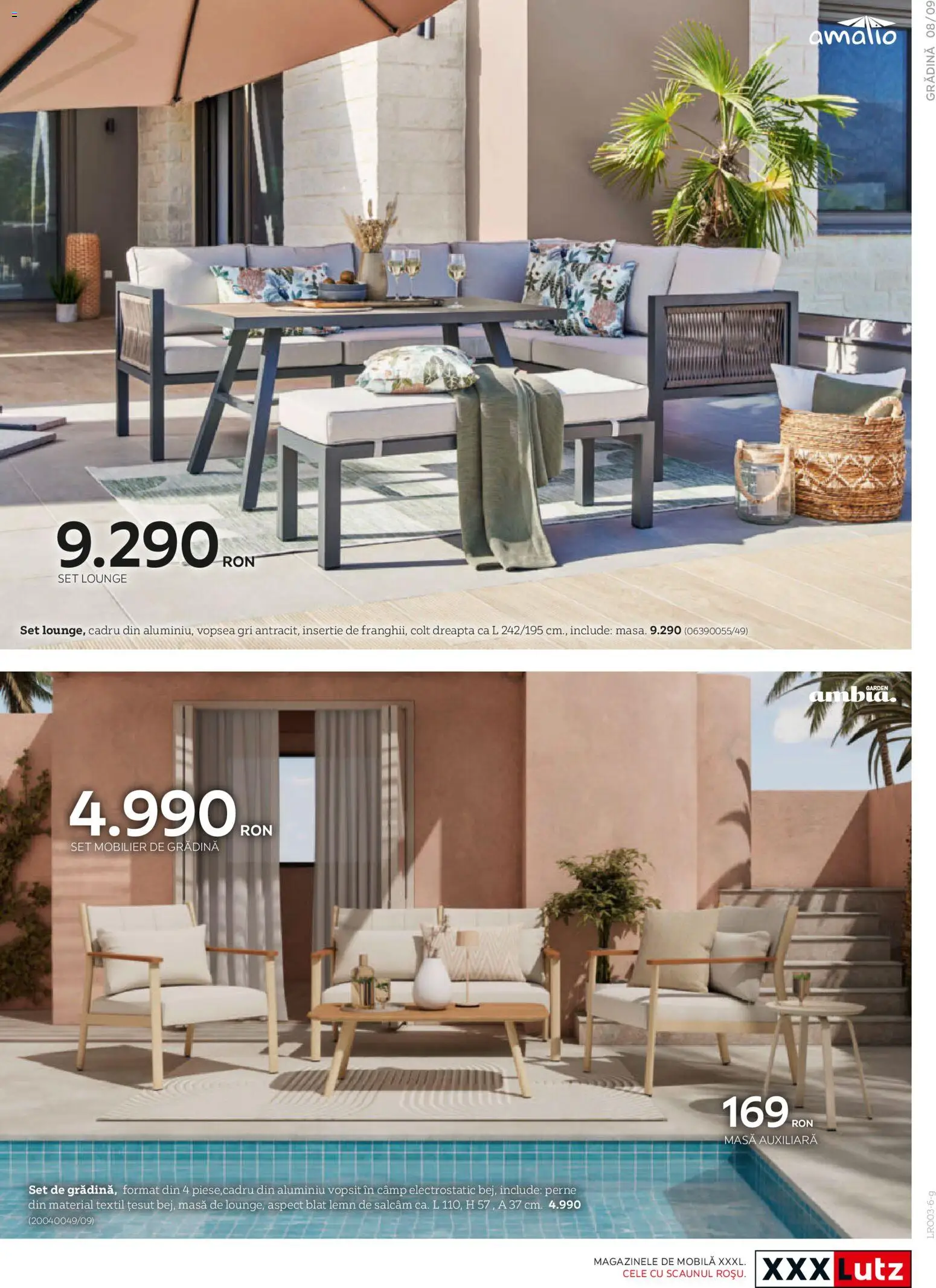 Noul catalog XXXLutz – valabil de la 09.03.2026 | Pagină: 9 | Produse: Vopsea, Masă