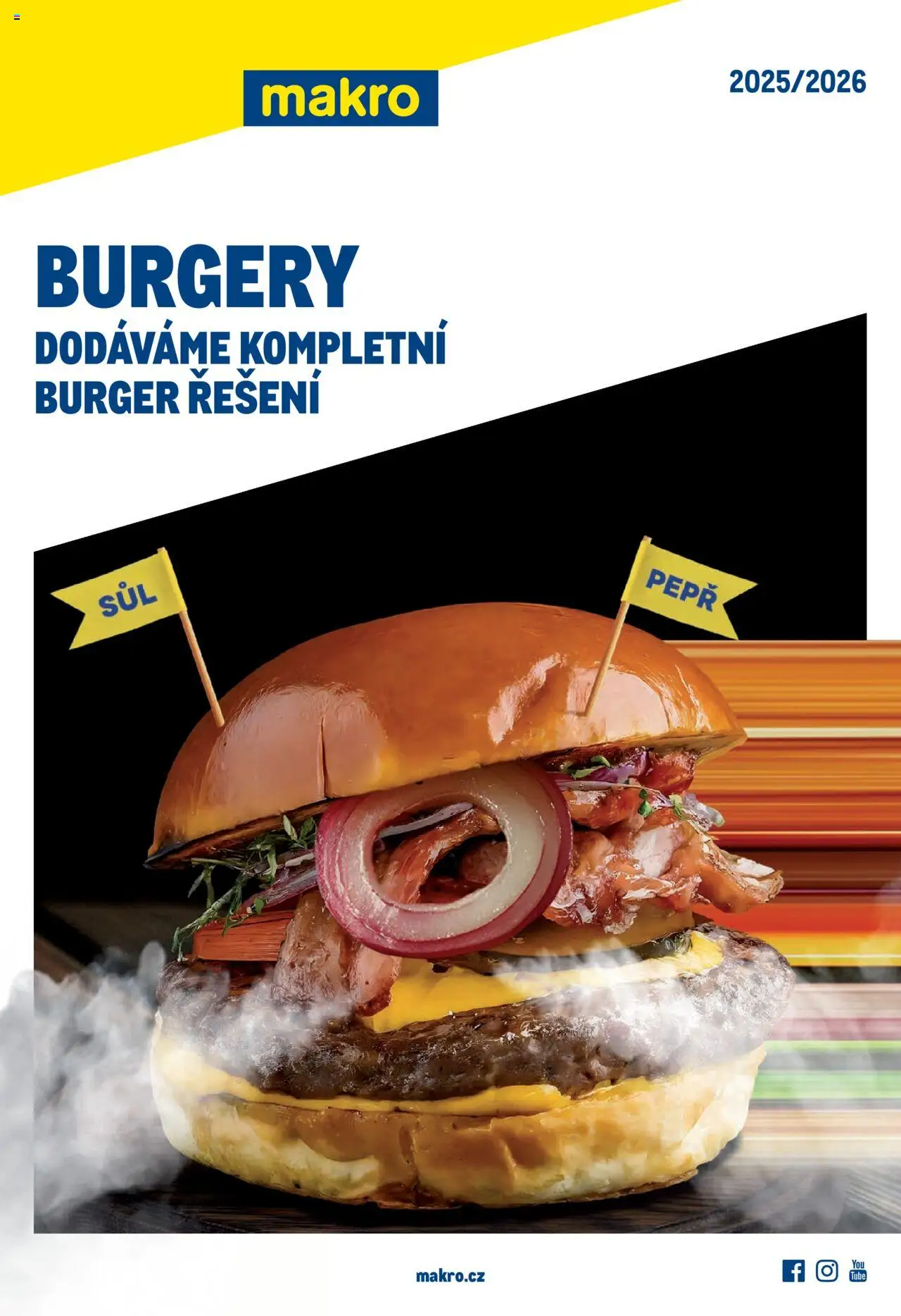 Makro leták - Burgery od 17.07.2025 | Strana: 1 | Produkty: Burger