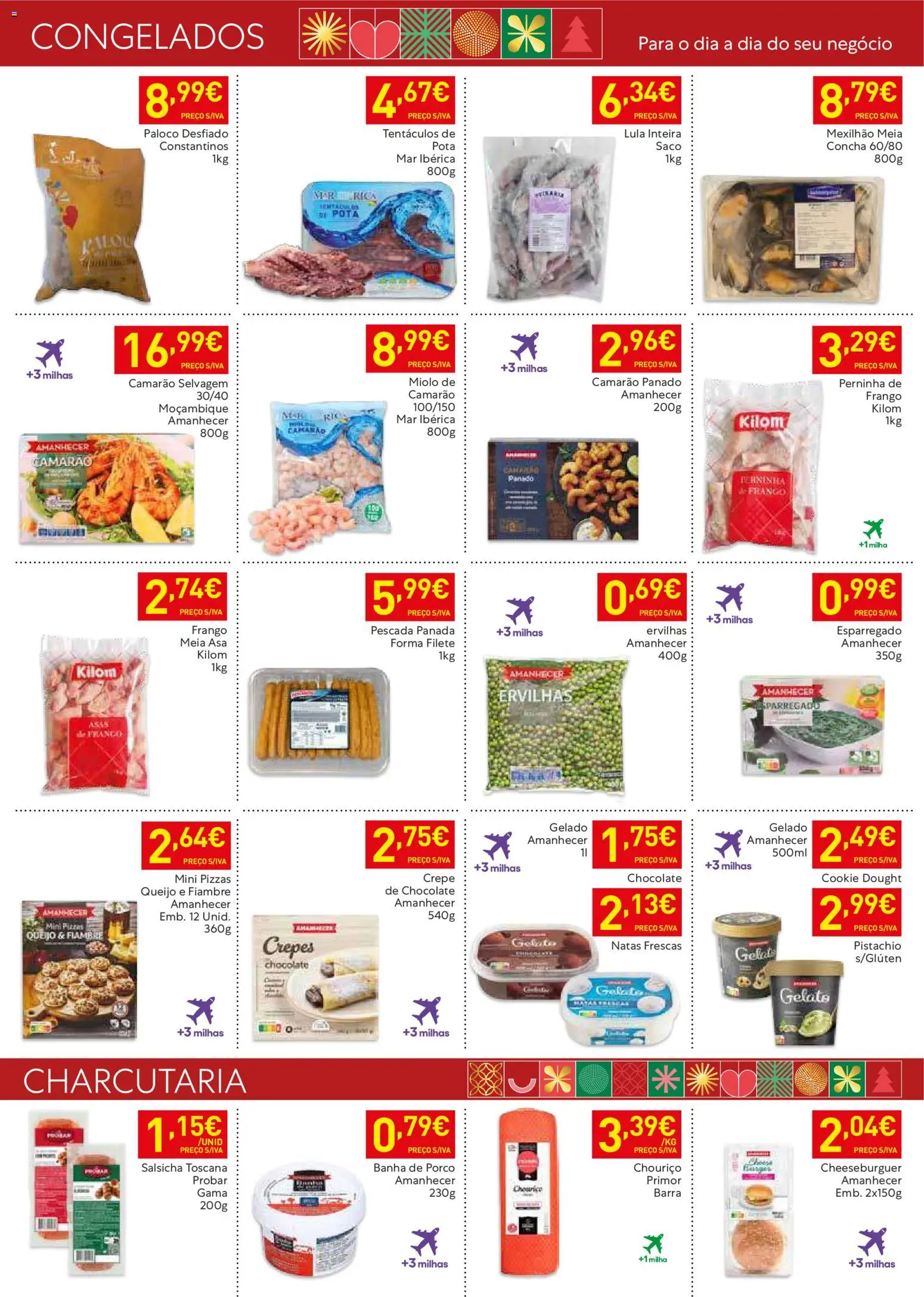 Recheio - Bons Negócios Madeira │ válido de 04.11.2025 | Página: 9 | Produtos: Gelado, Queijo, Chocolate, Natas