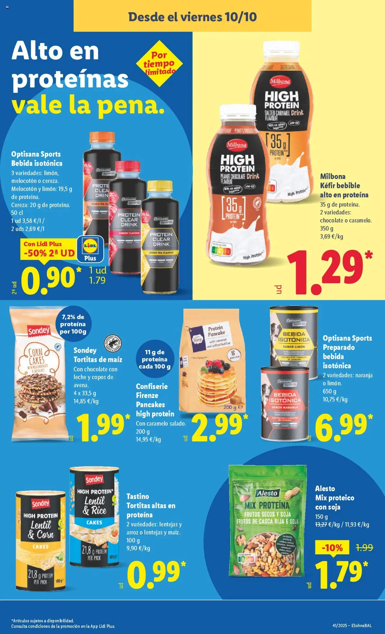 Lidl catálogo de bazar MAD │ válido desde el 06.10.2025 | Página: 19 | Productos: Leche, Chocolate, Arroz, Copos