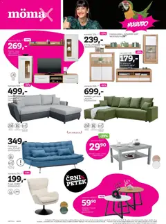 Mömax katalog akcije – veljaven od 16.11.2025 | Stran: 2 | Izdelki: Mizica, Sedezna garnitura, Fotelj, Polica