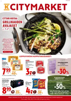 K-Citymarket-mainoslehti voimassa 23.04.2026 alkaen