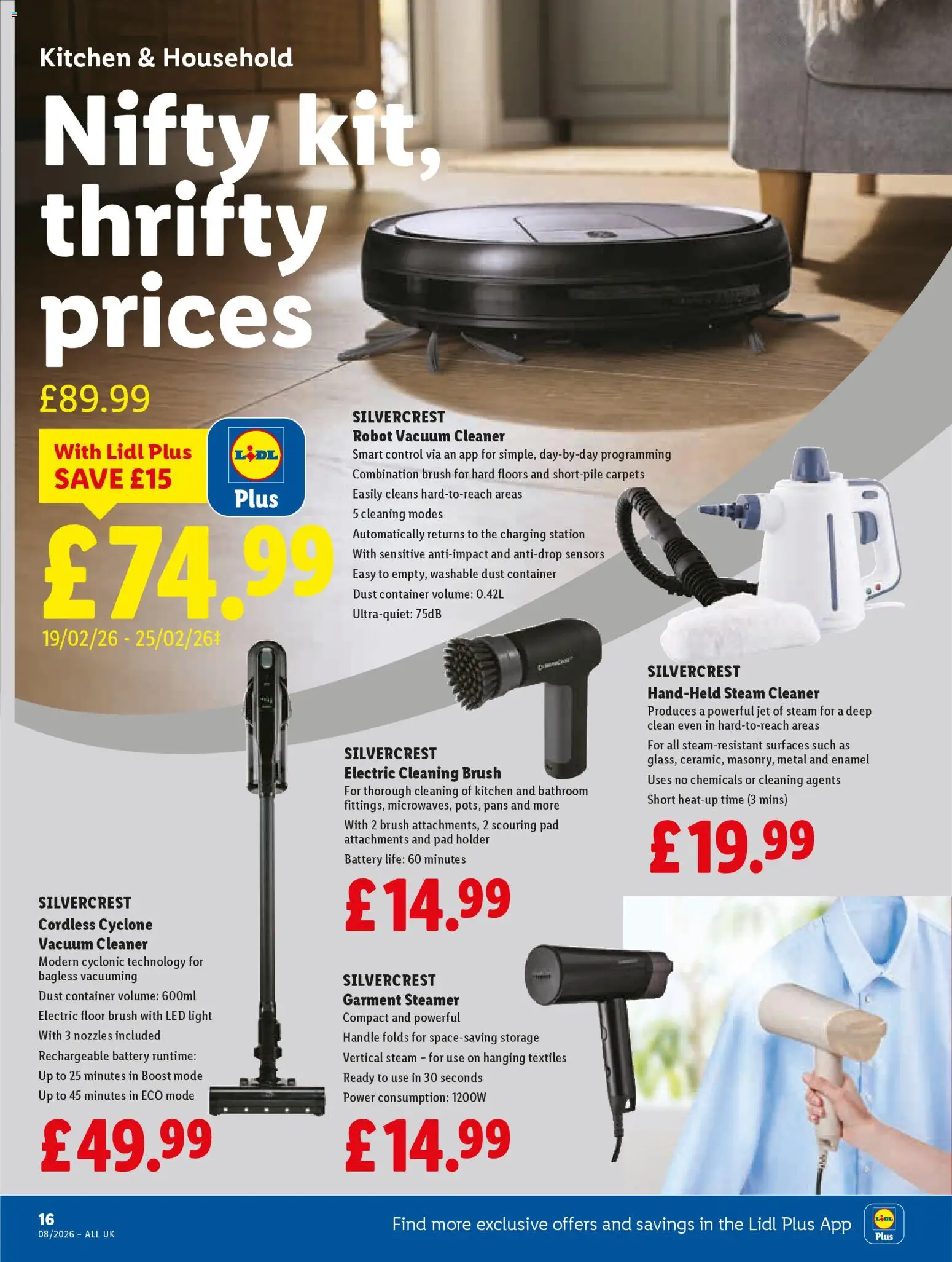 {H1} | Page: 16 | Products: Battery, Kitchen, Container, Robot