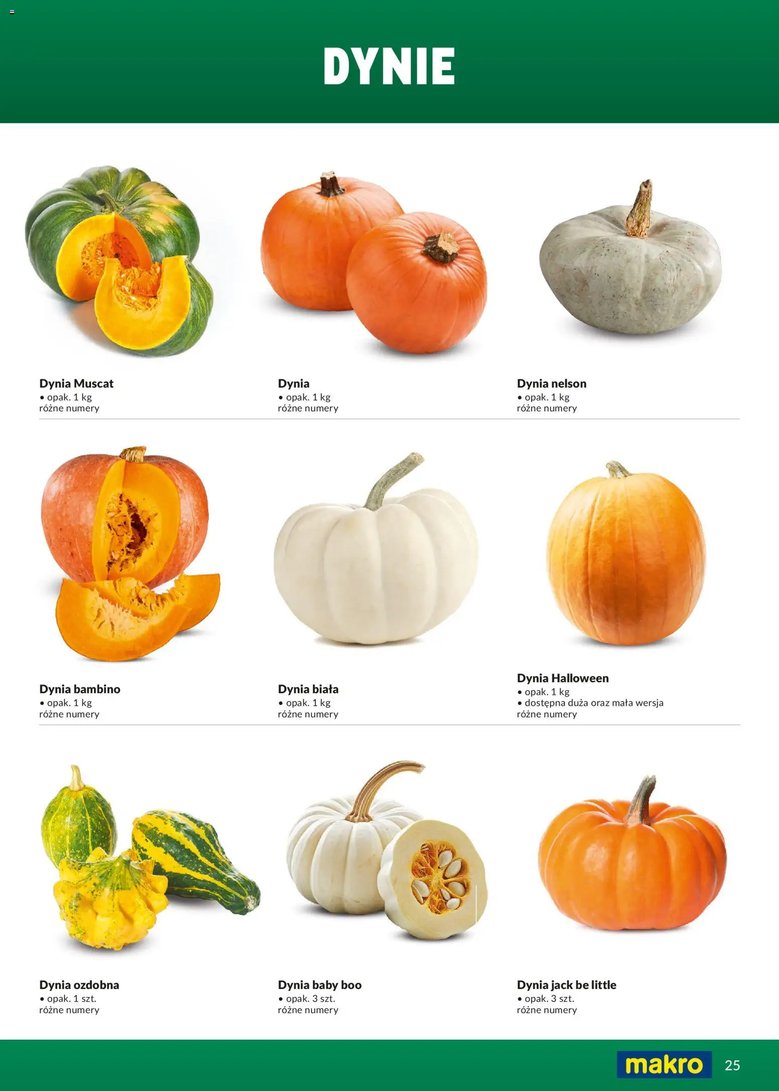 Makro Gazetka - Ultra fresh od 01.03.2026 | Strona: 25 | Produkty: Dynia