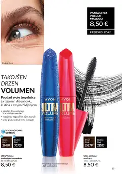 Avon katalog akcije – veljaven od 01.03.2026 | Stran: 69 | Izdelki: Maskara