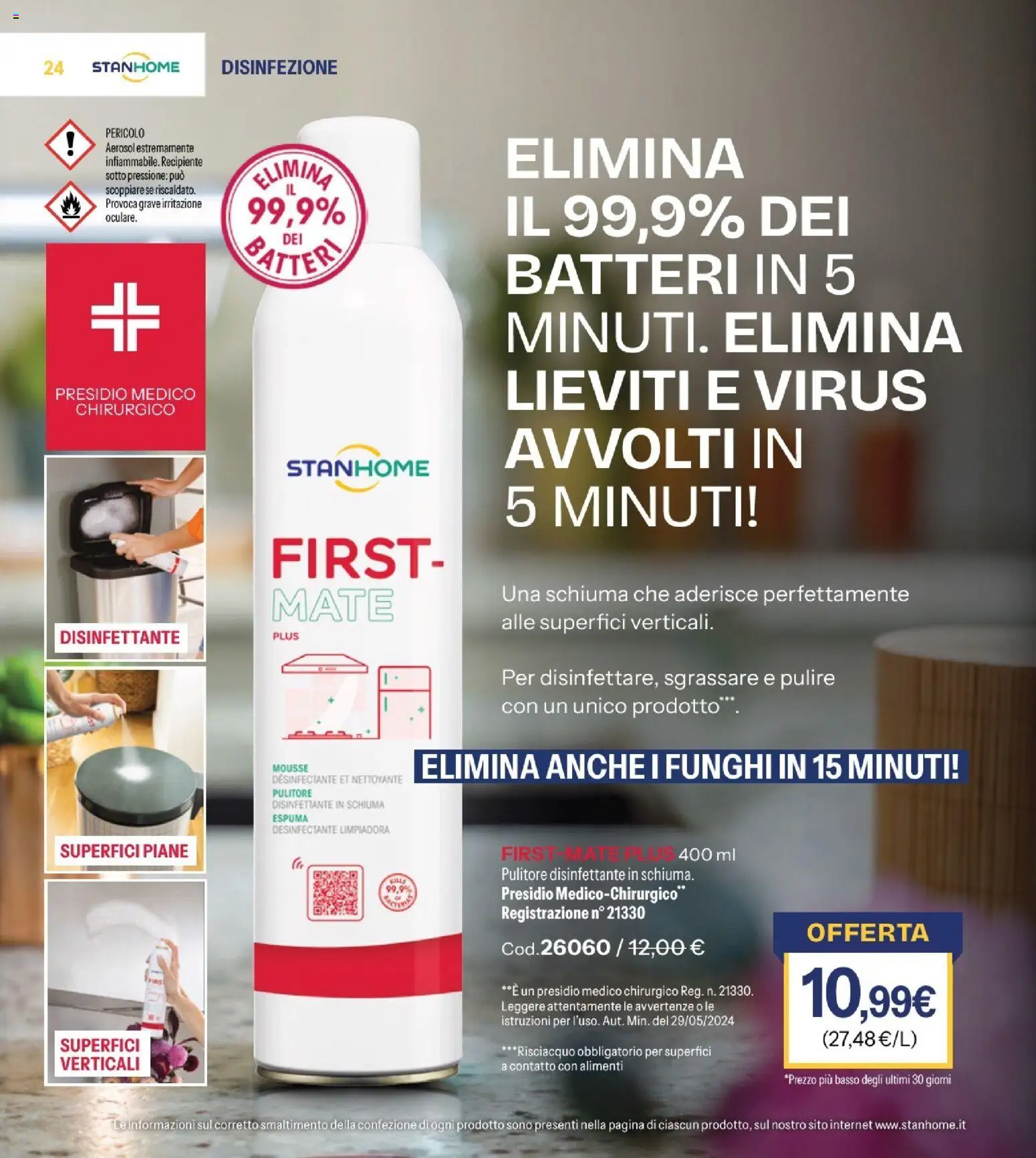 Volantino Stanhome del 08.01.2026 | Pagina: 24 | Prodotti: Funghi