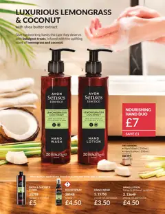 Preview of Avon - Catalogue valid from 01.03.2026 | Page: 183 | Products: Bath, Shower, Butter, Coconut