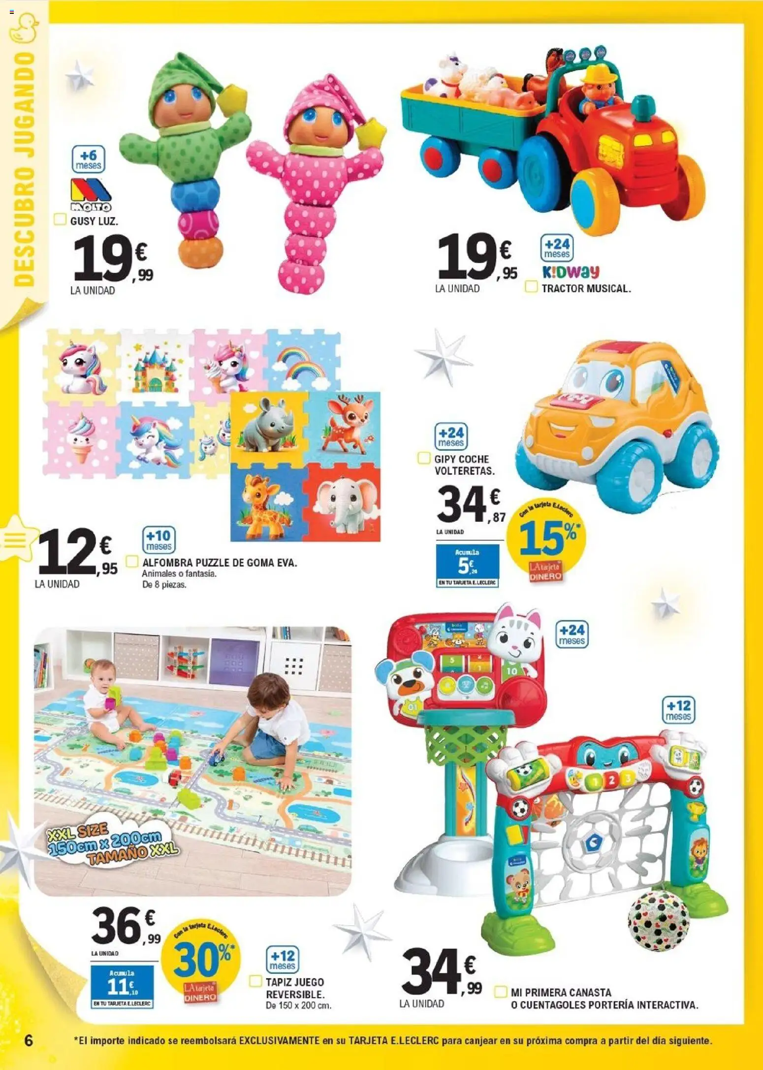 E.Leclerc - Juguetes  │ válido desde el 03.11.2025 | Página: 6 | Productos: Alfombra