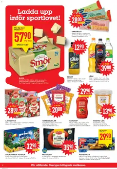 Willys - erbjudanden - Förhandsvisning av reklamblad från butik Willys aktuell från 09.02.2026 | Sida: 6 | Produkter: 7up, Galler, Falukorv, Pepsi