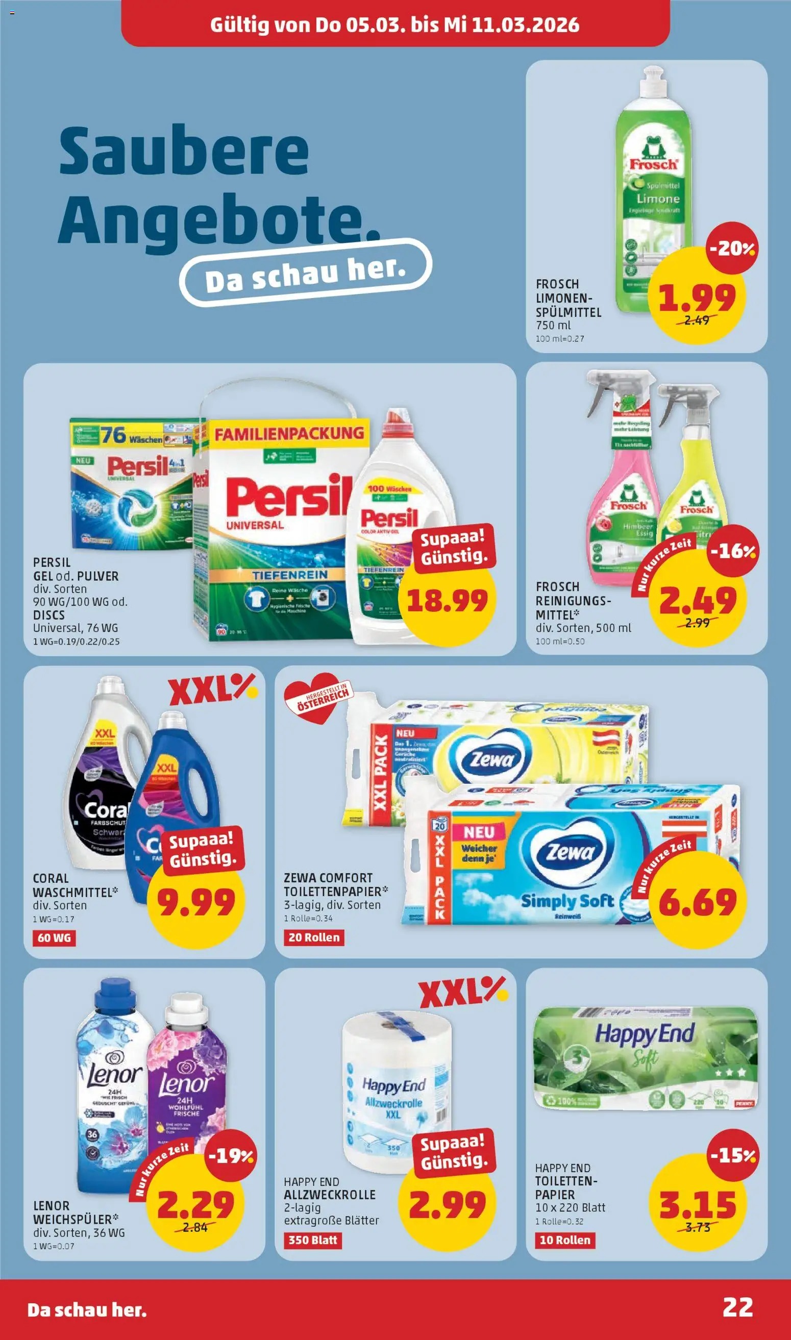 Penny Markt - Flugblatt gültig ab 05.03.2026 | Seite: 22