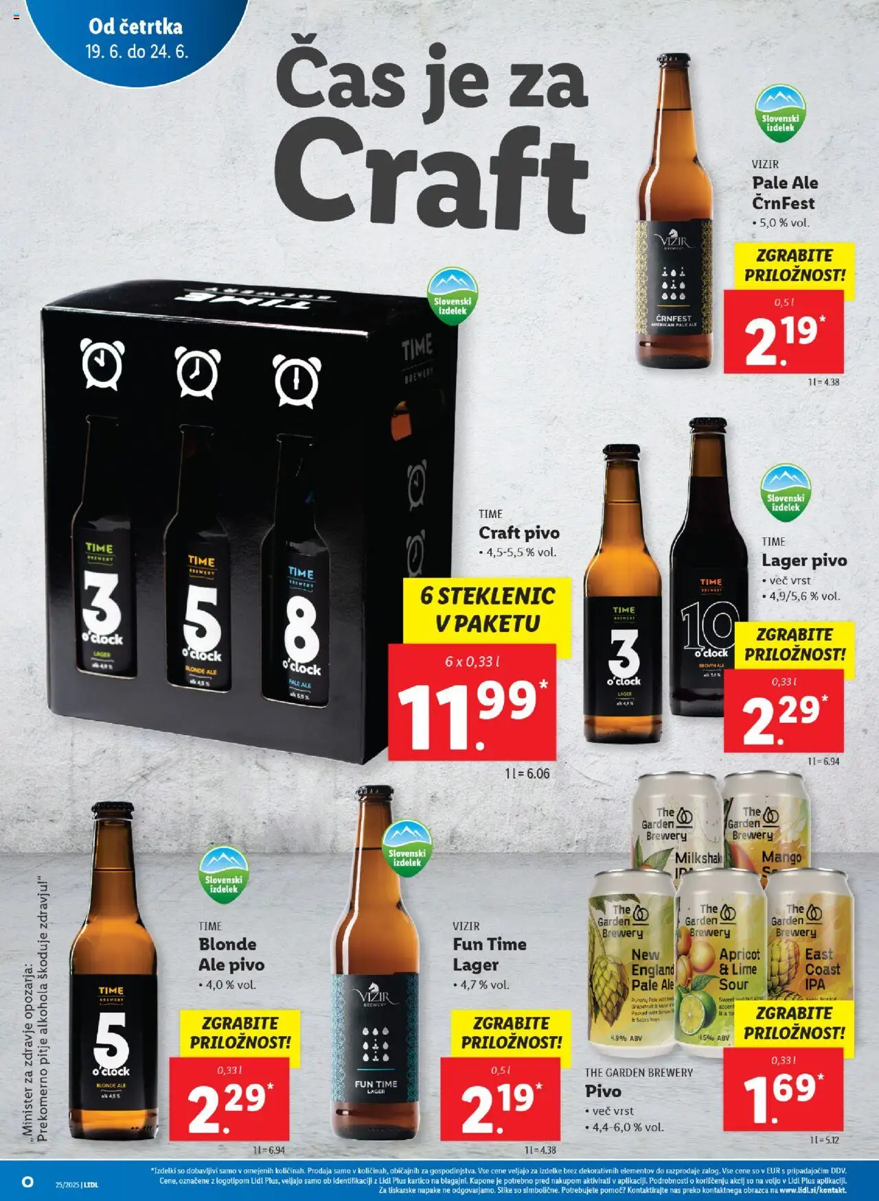 Lidl katalog │ velja od 19.06.2025 | Stran: 34 | Izdelki: Pivo, Mango