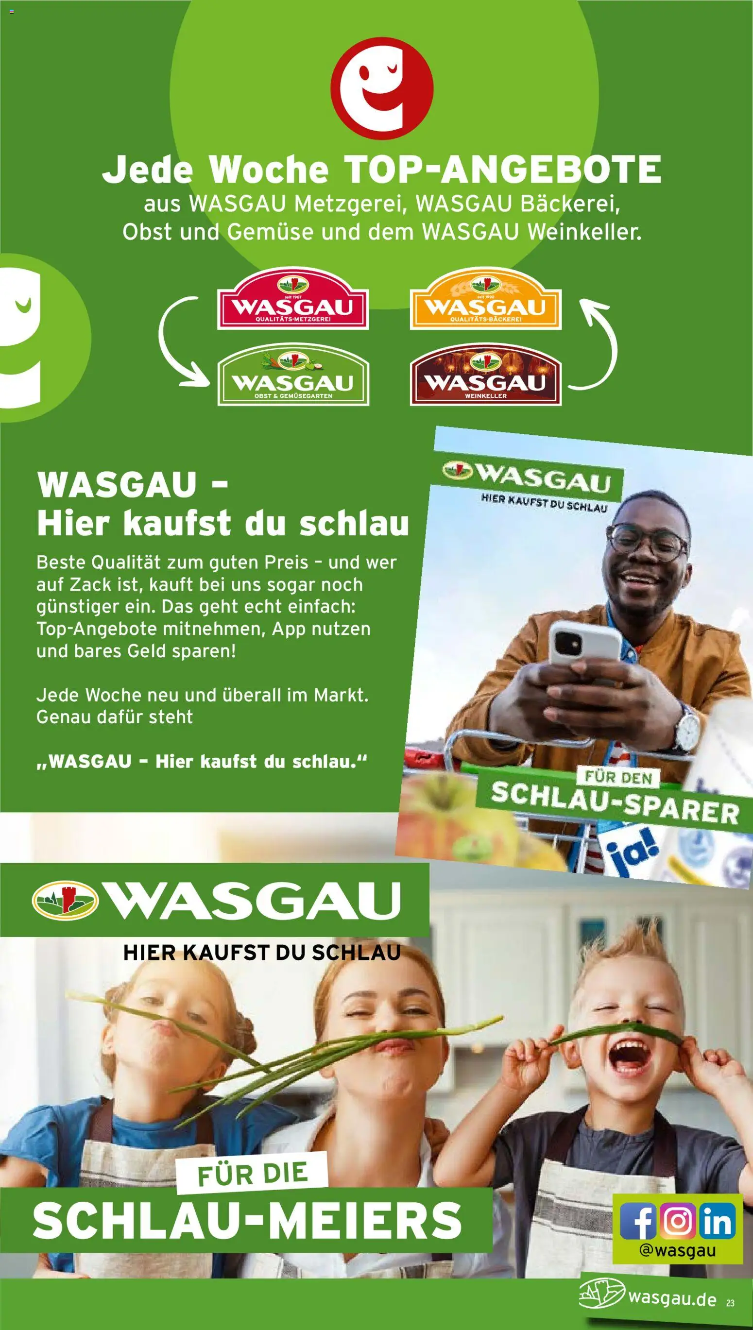 Wasgau Prospekt 	 – gültig ab 27.04.2026 | Seite: 23