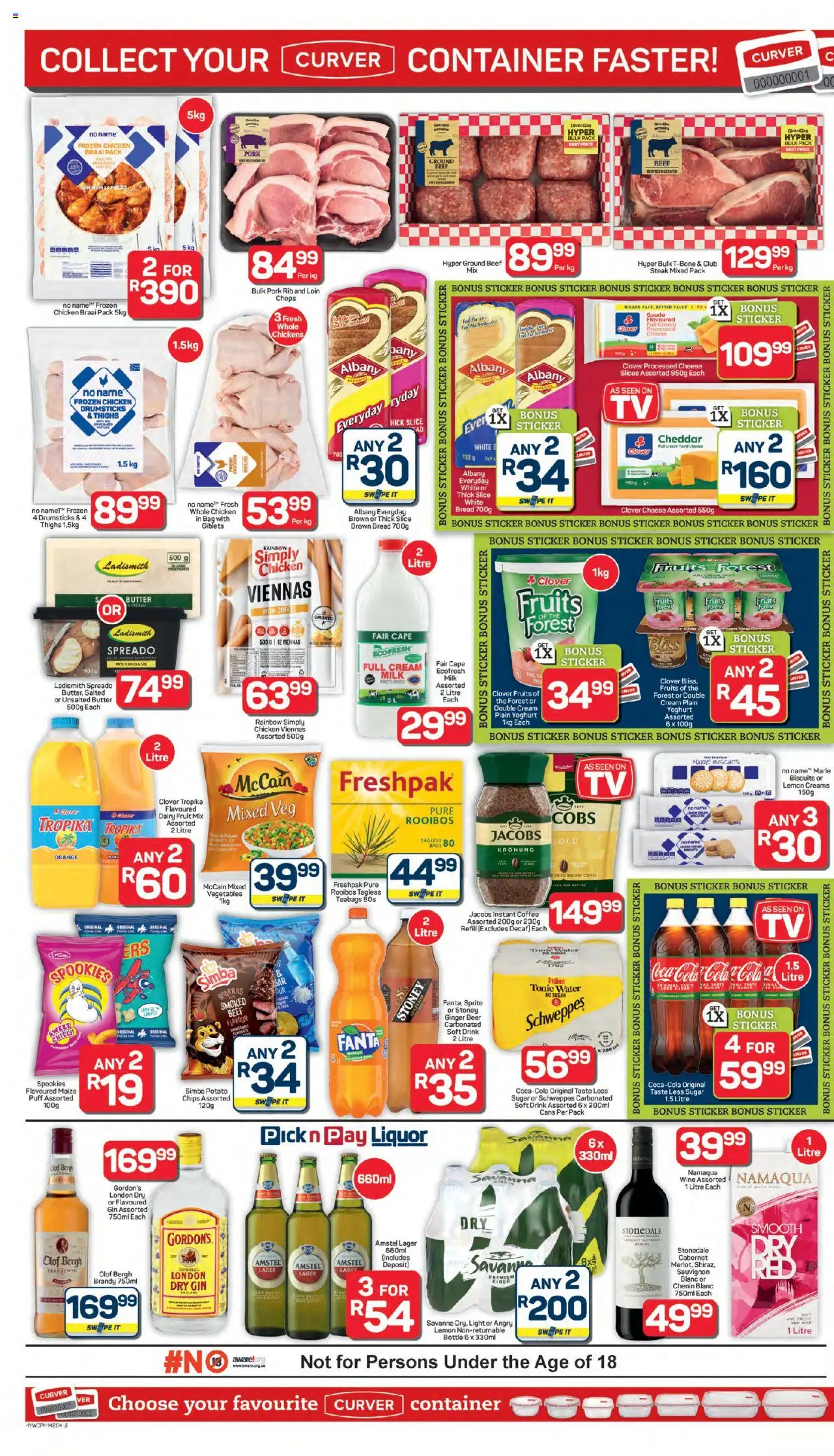 New Pick n Pay catalogue – valid from 08.09.2025 | Page: 2 | Products: Butter, Biscuits, Cream, Chilli