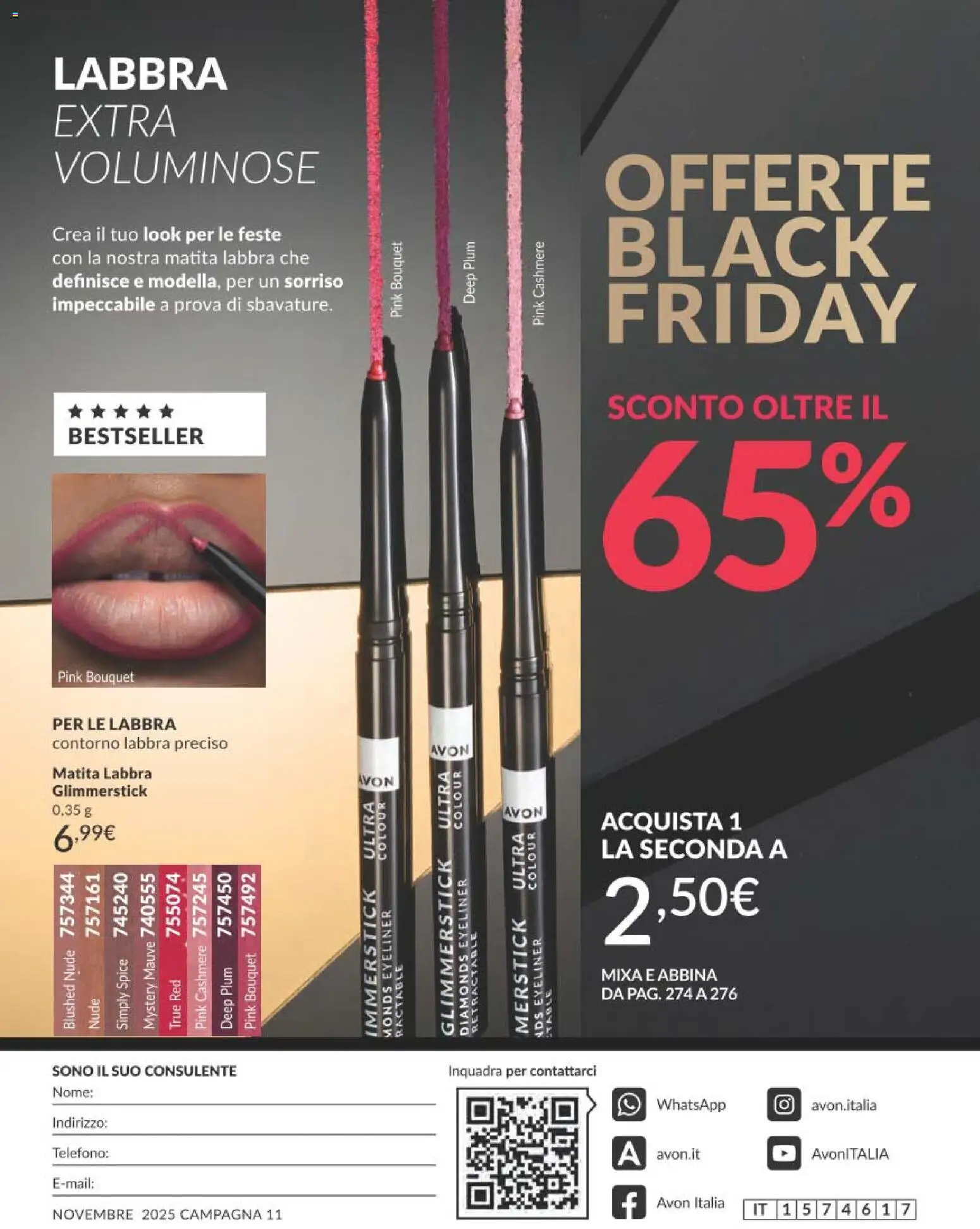 Volantino Avon del 01.11.2025 | Pagina: 139