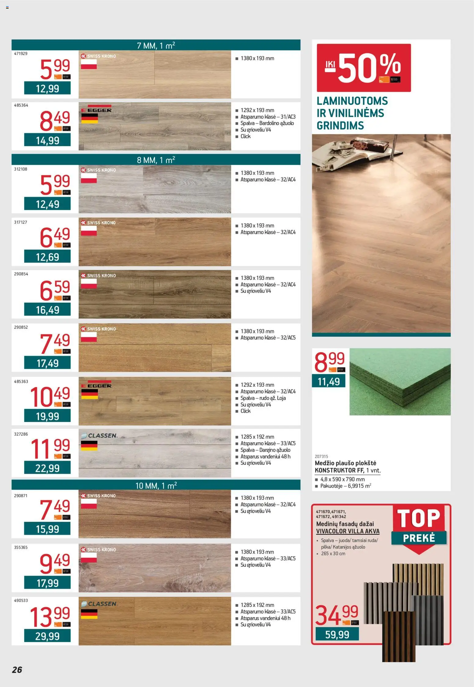 ERMITAŽAS akcijos nuo 04.05.2026 | Puslapis: 26