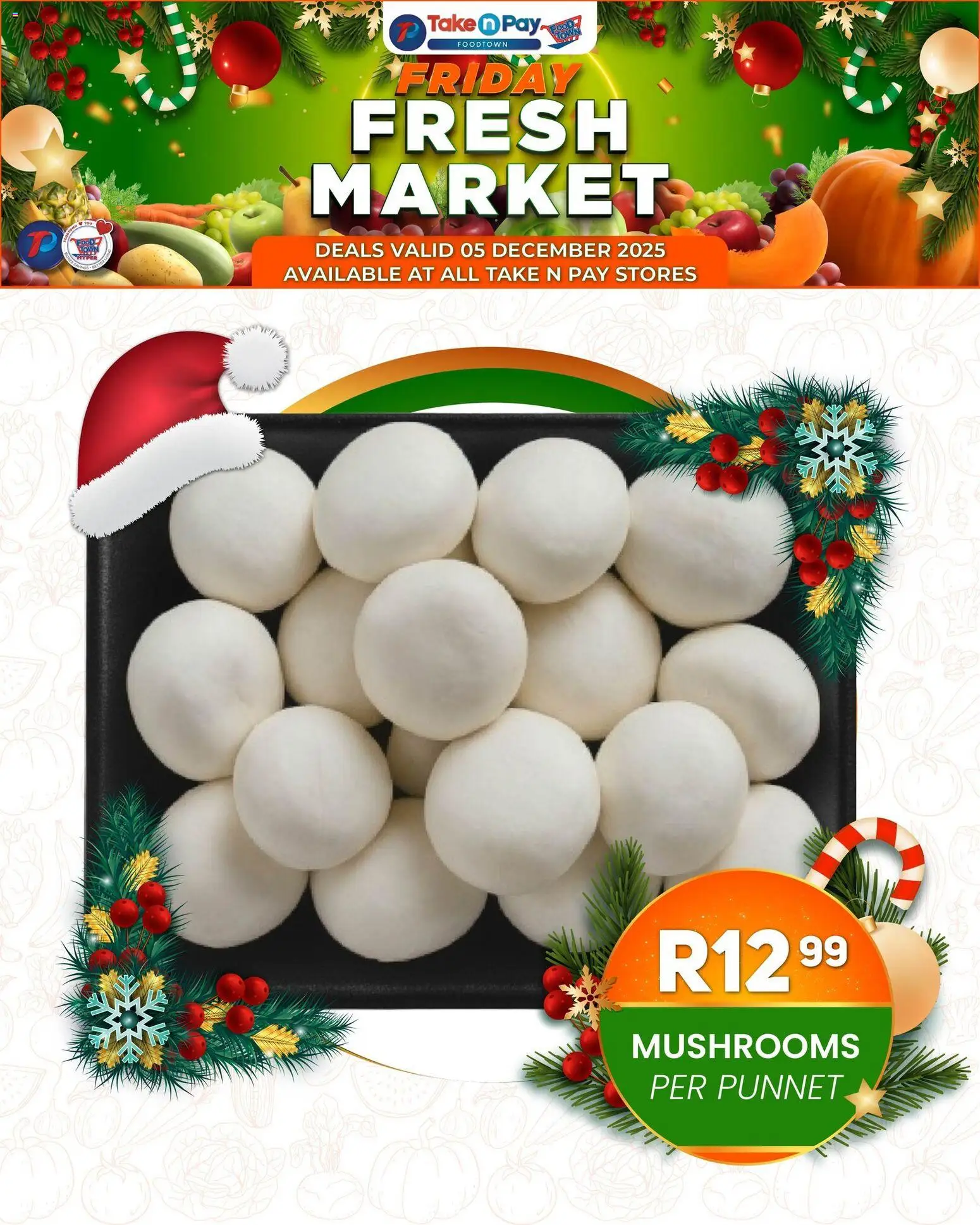 New Take n Pay catalogue – valid from 05.12.2025 | Page: 7 | Products: Mushrooms