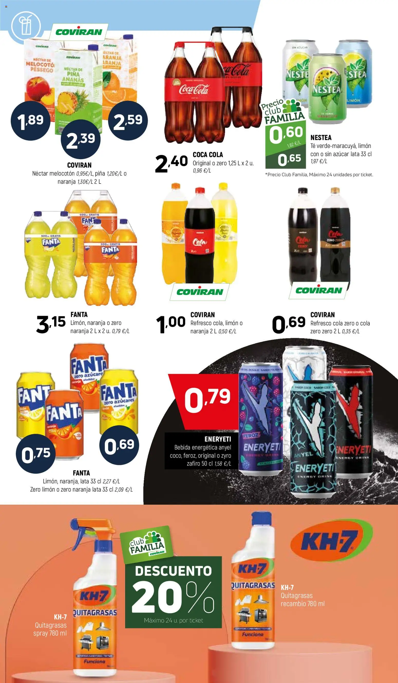 Coviran - Ceuta │ válido desde el 24.02.2026 | Página: 12 | Productos: Piña, Té, Néctar