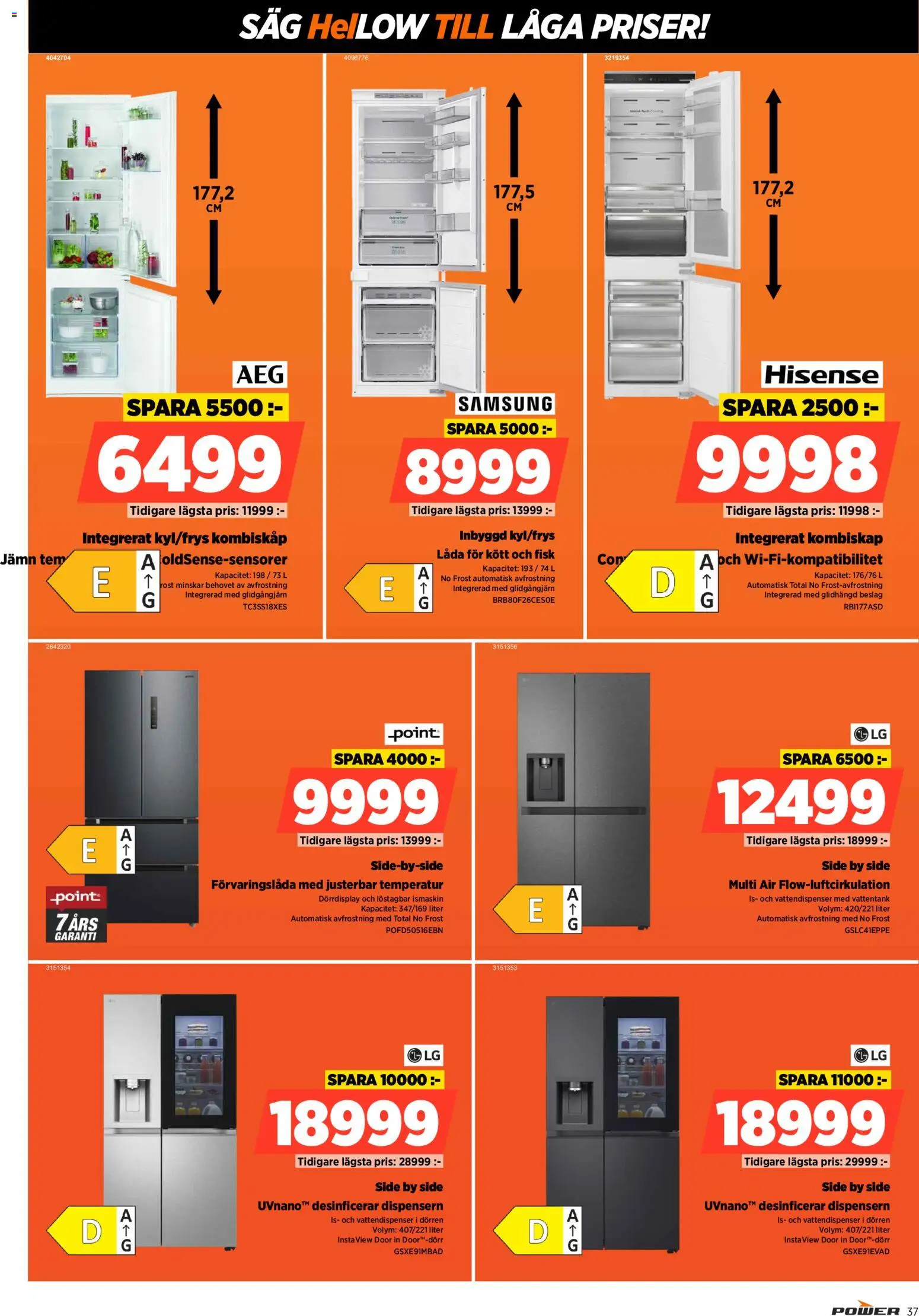 Power reklamblad aktuell från 24.11.2025 | Sida: 37 | Produkter: Såg, Låda, Ismaskin