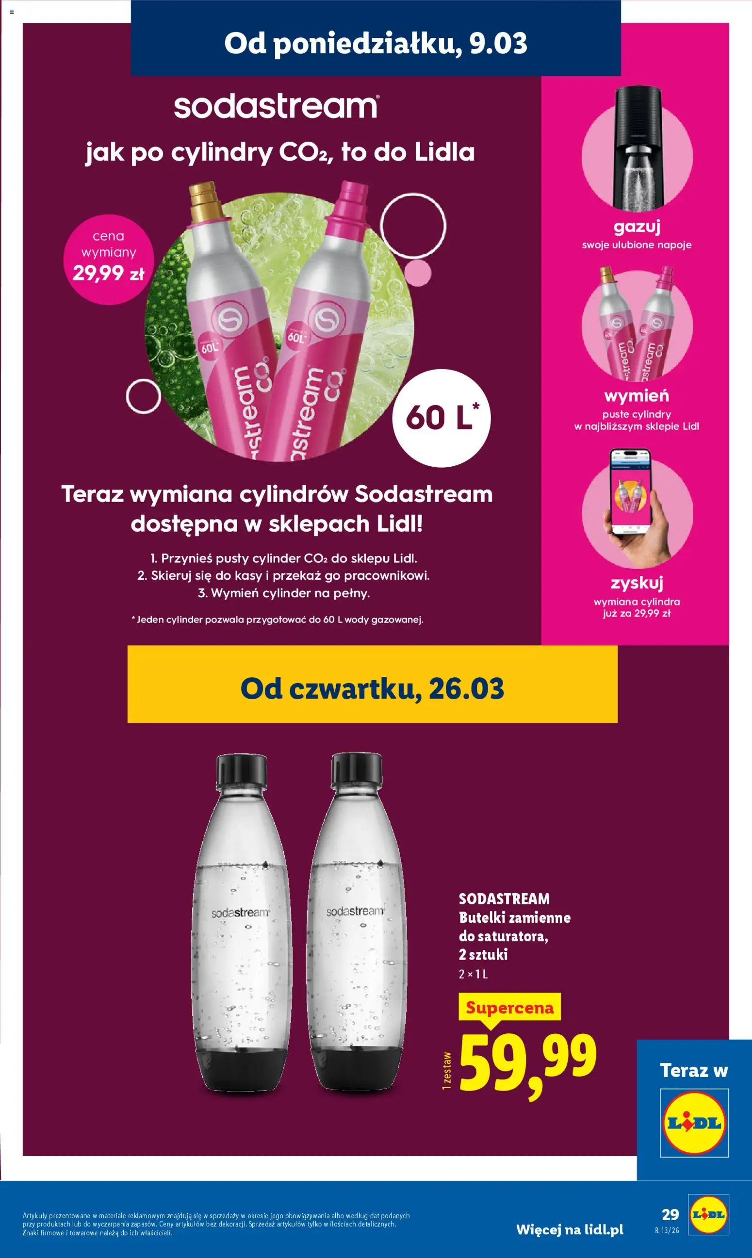 Lidl Polsko katalog od 23.03.2026 | Strana: 37 | Produkty: Sodastream
