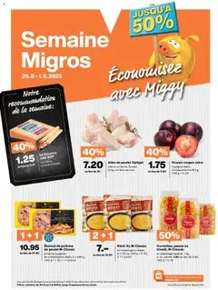 Vorschau von dem Prospekt - Migros Aktionen FR ab 26.08.2025