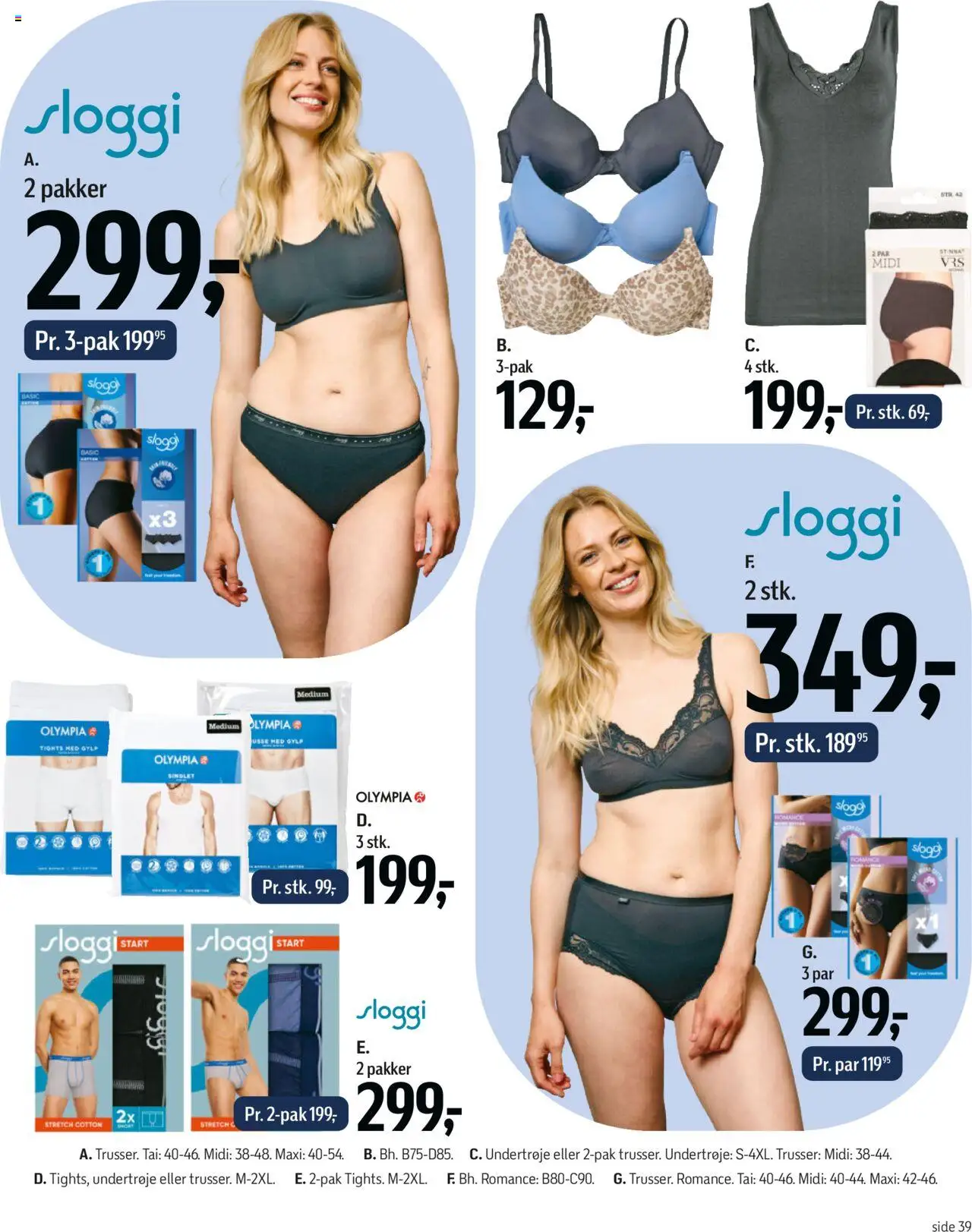 Føtex Tilbudsavis gyldig fra 15.08.2025 | Side: 57 | Produkter: Trusser, Tights