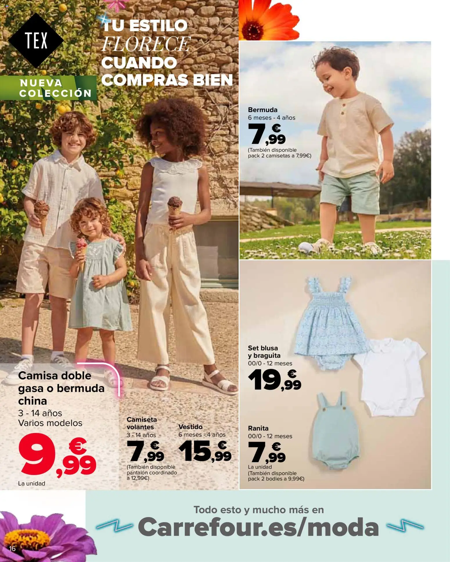 Carrefour Primavera │ válido desde el 08.04.2026 | Página: 16 | Productos: Camisa, Blusa