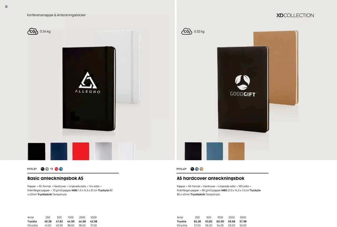 Lyreco reklamblad aktuell från 12.03.2024 | Sida: 185 | Produkter: Papper, Anteckningsbok