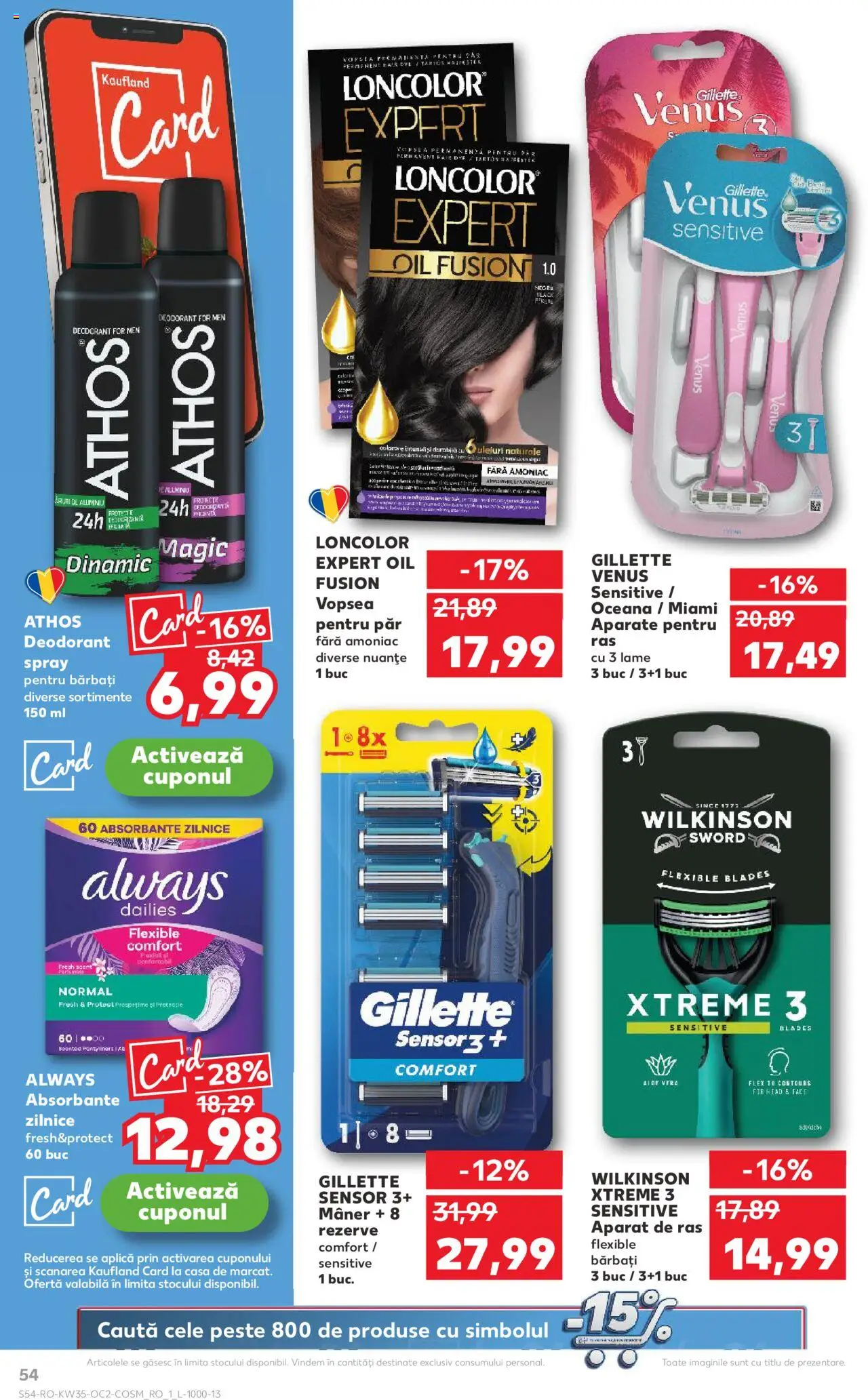 Kaufland RO akciós ujság - amely érvényes a következő dátumtól: 27.08.2025 | Oldal: 54