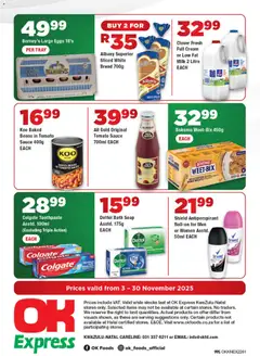 OK Foods specials catalogue – valid from 03.11.2025 | Page: 4