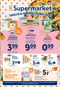 K-Supermarket-mainoslehti voimassa 20.04.2026 alkaen