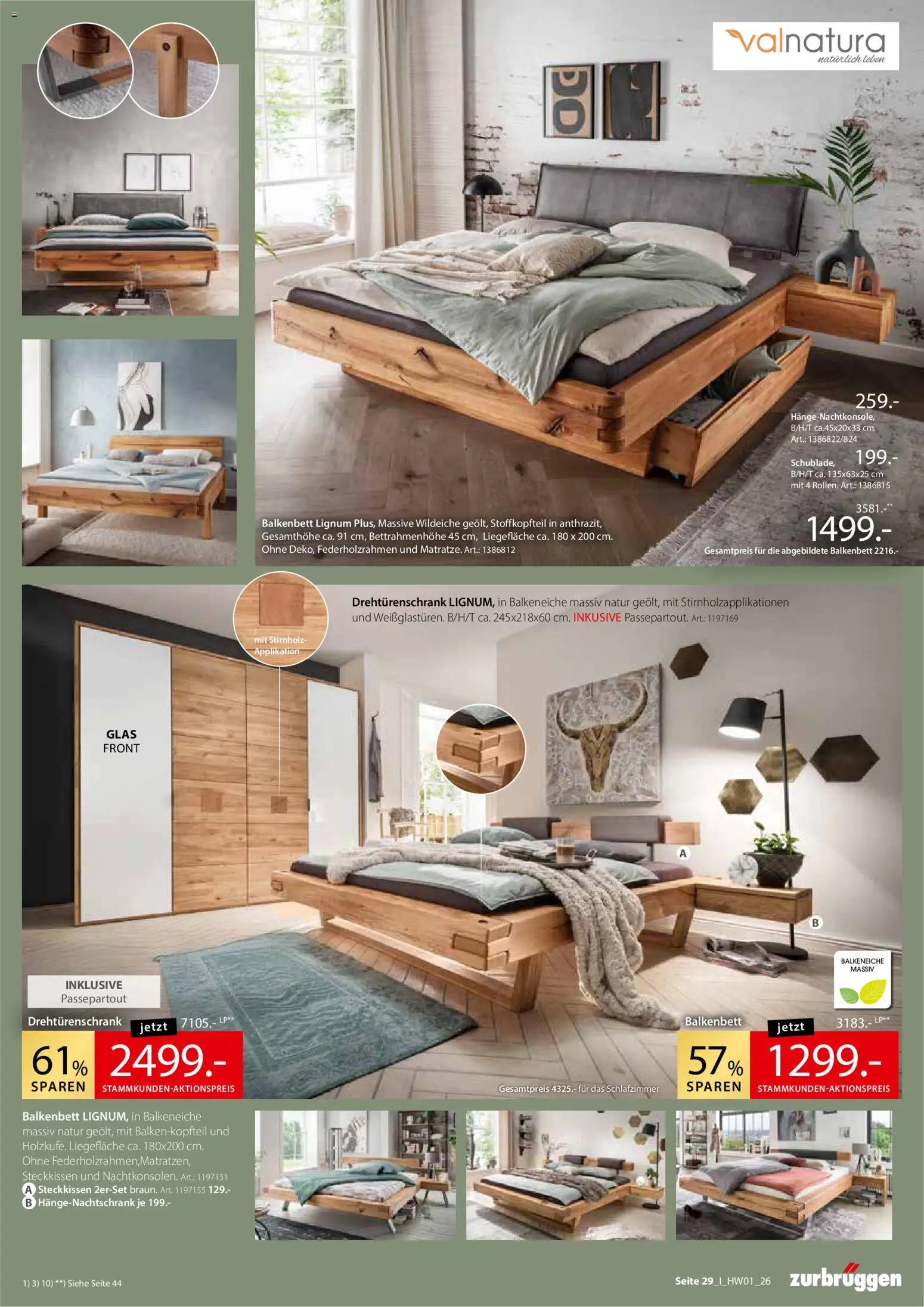 Zurbrüggen Hochwert Spezial – gültig ab 27.03.2026 | Seite: 29 | Produkte: Drehtürenschrank