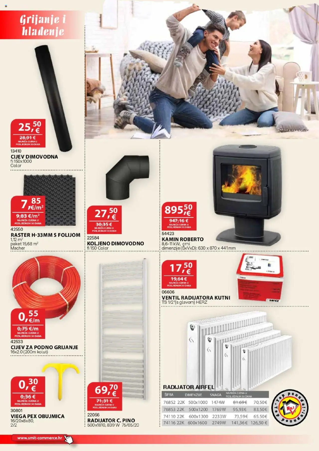 Smit Commerce katalog | vrijedi od 15.08.2025 | Stranica: 8 | Proizvodi: Radijator, Ventil, Kamin