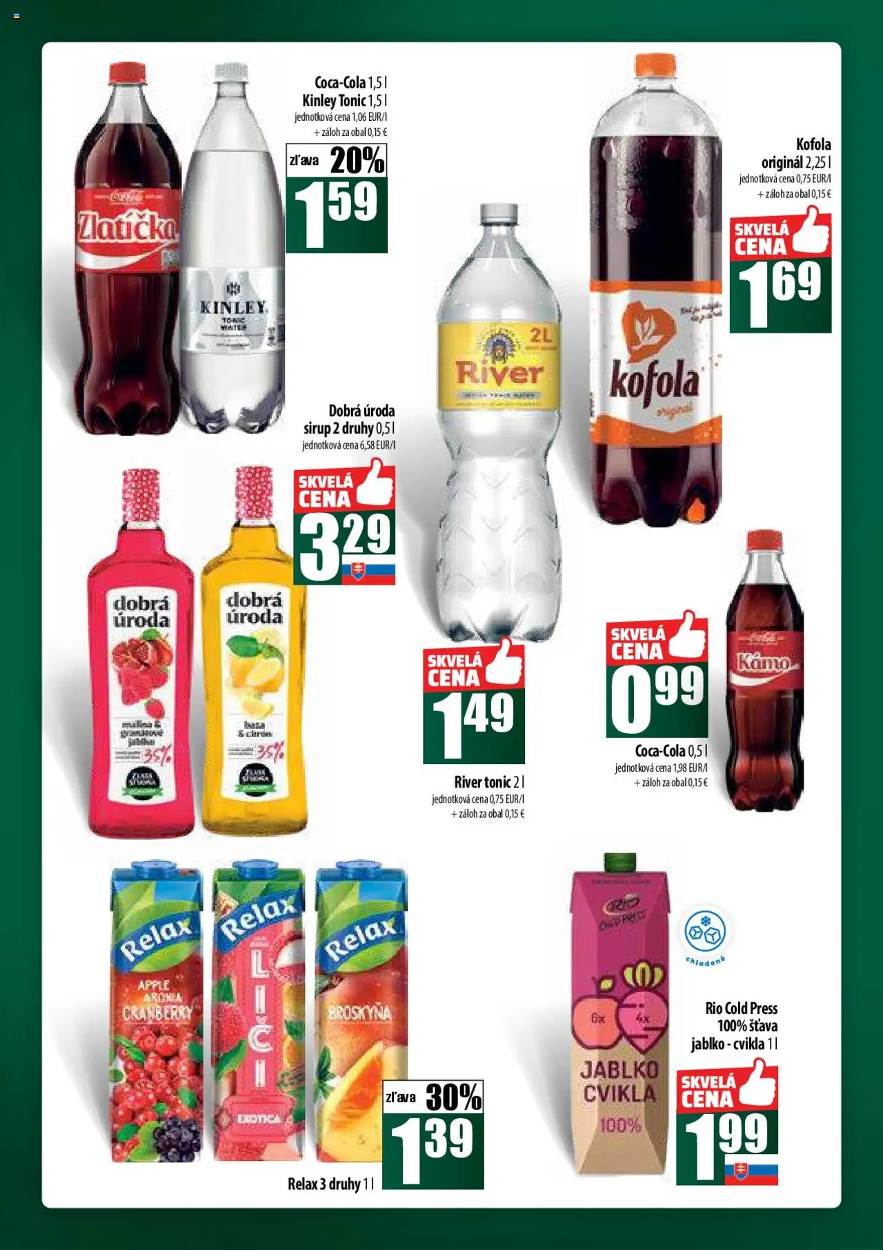 COOP Jednota široká ponuka │ platný od 21.08.2025 | Strana: 46 | Produkty: Apple, Kofola, Cvikla