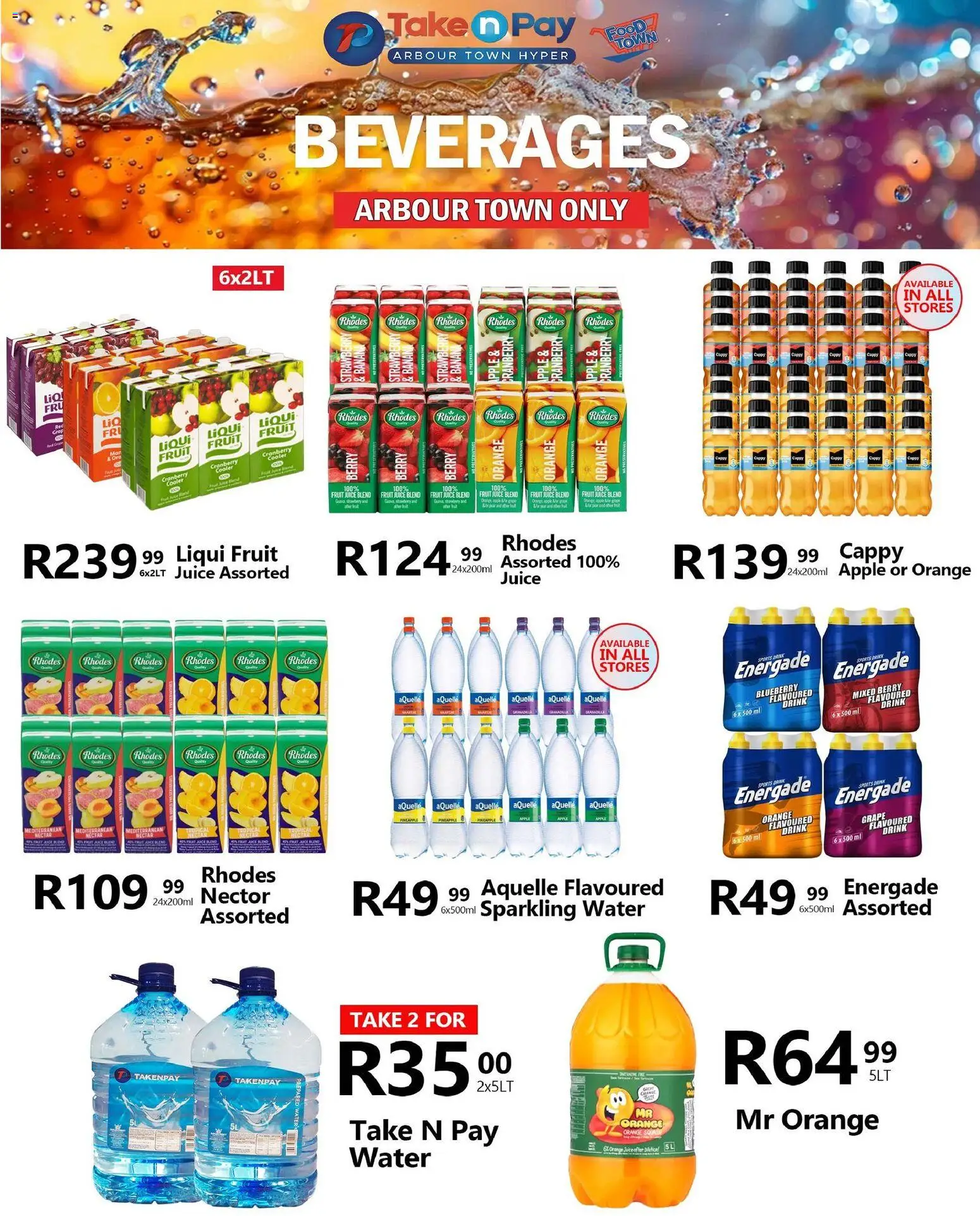 New Take n Pay catalogue – valid from 01.12.2025 | Page: 32 | Products: Cesto para colada, Cooler, Juice, Fruit