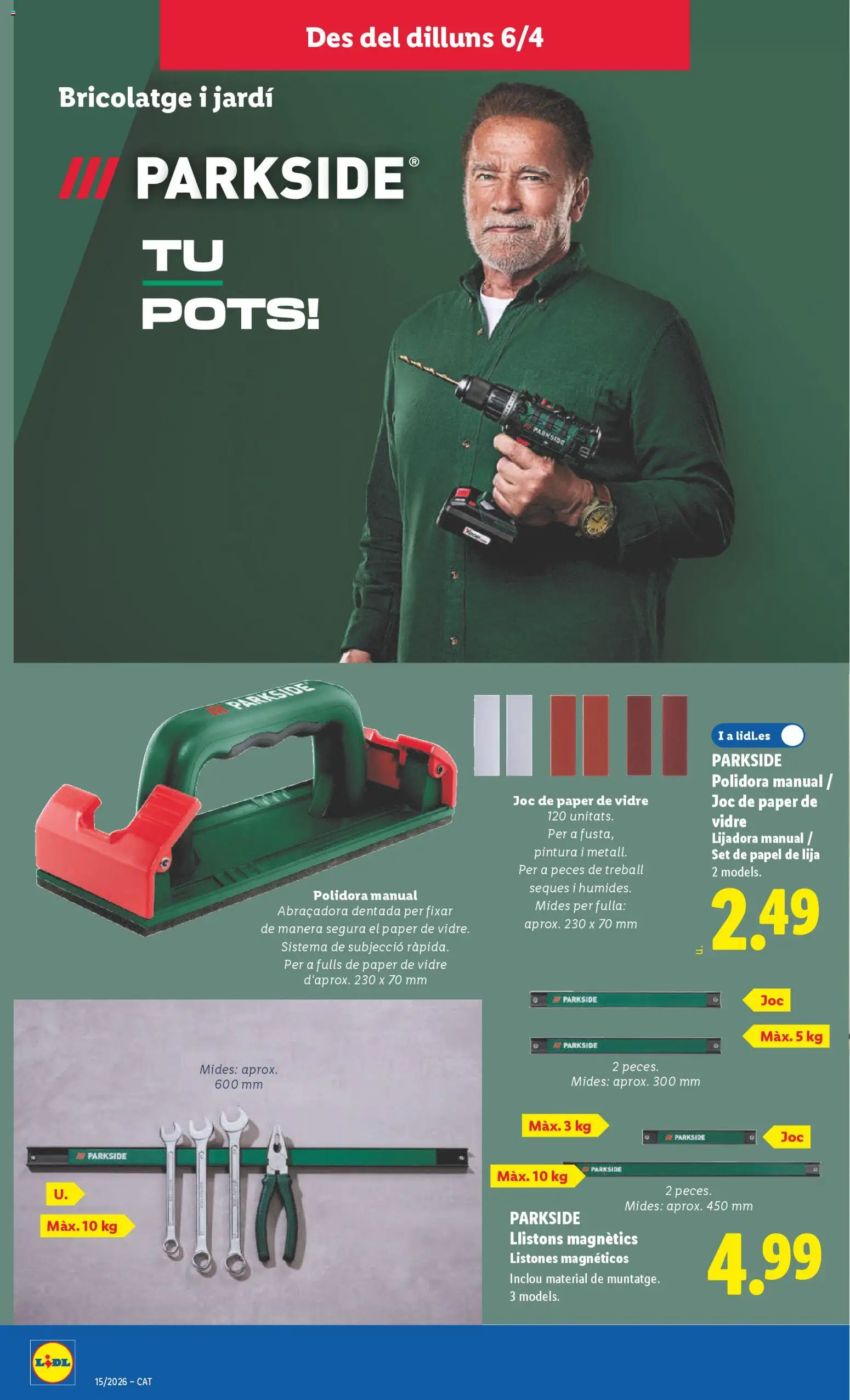 Lidl folleto de bazar │ válido desde el 06.04.2026 | Página: 10