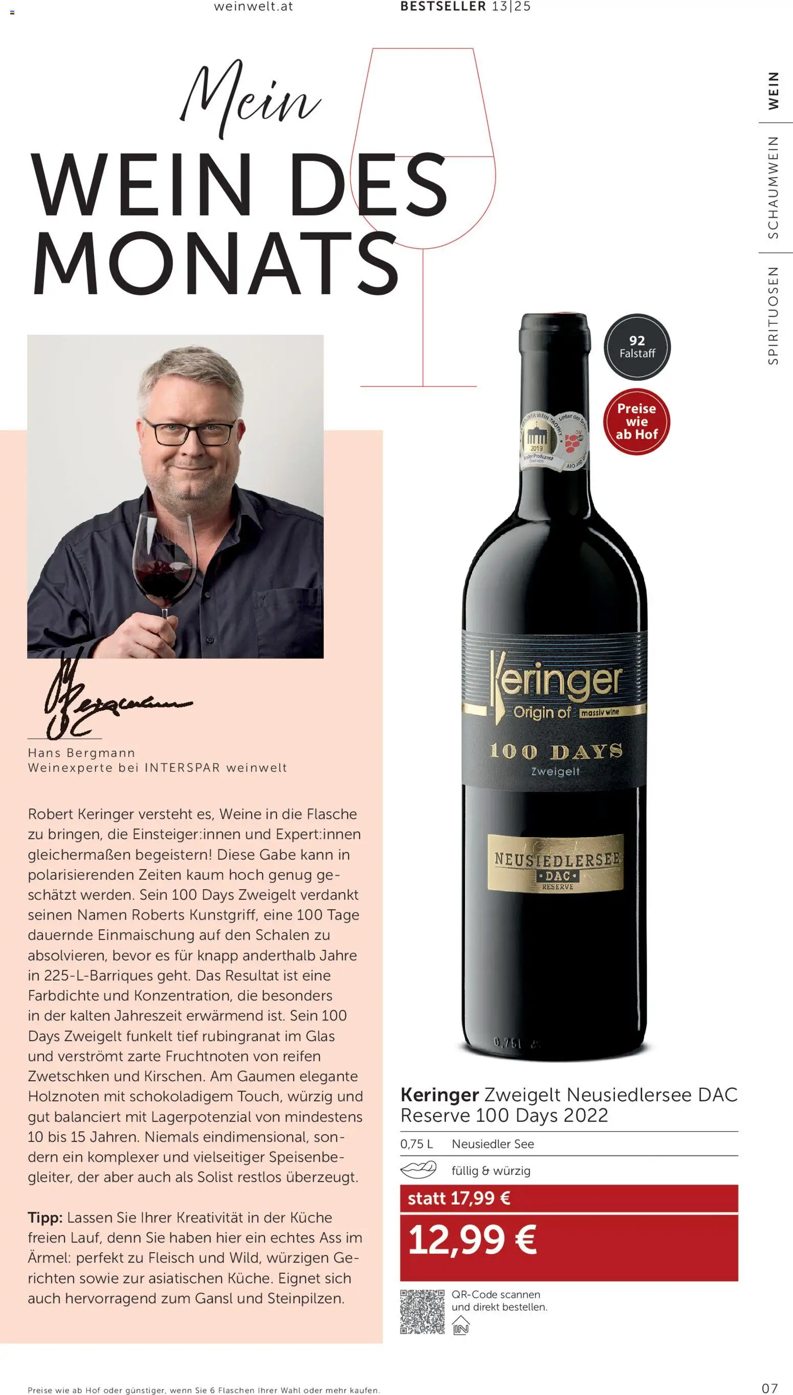 Interspar Wein Welt gültig ab 11.12.2025 | Seite: 7 | Produkte: Wein