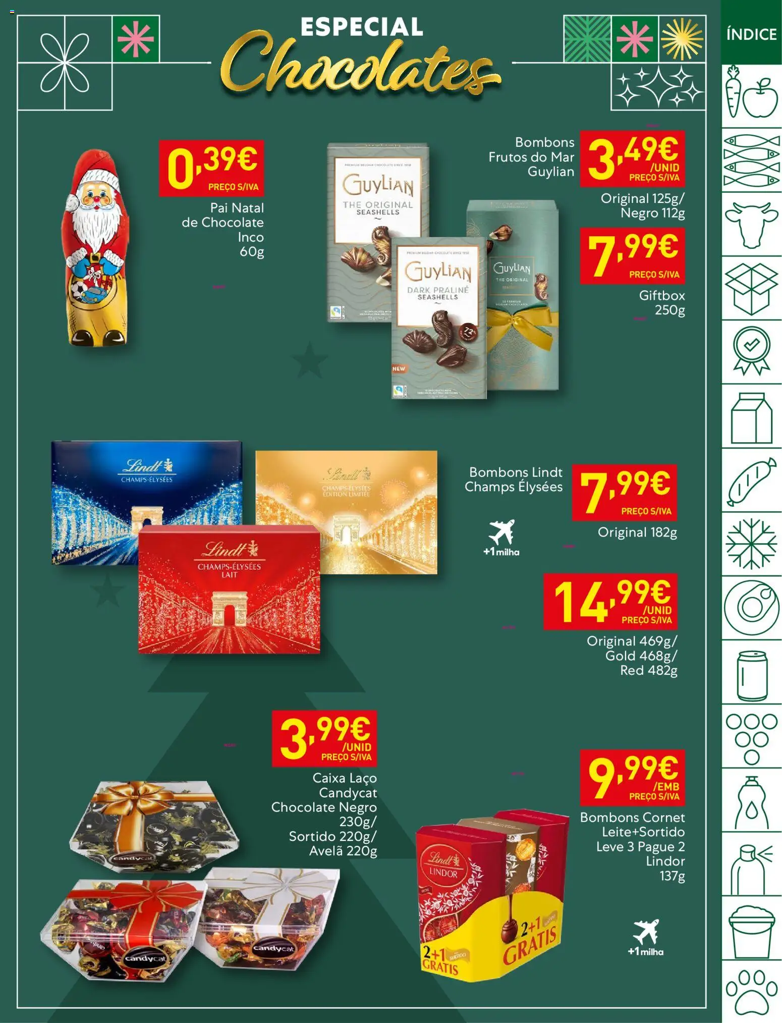 Recheio folheto │ válido de 25.12.2025 | Página: 43 | Produtos: Secador, Chocolates, Chocolate, Frutos do mar