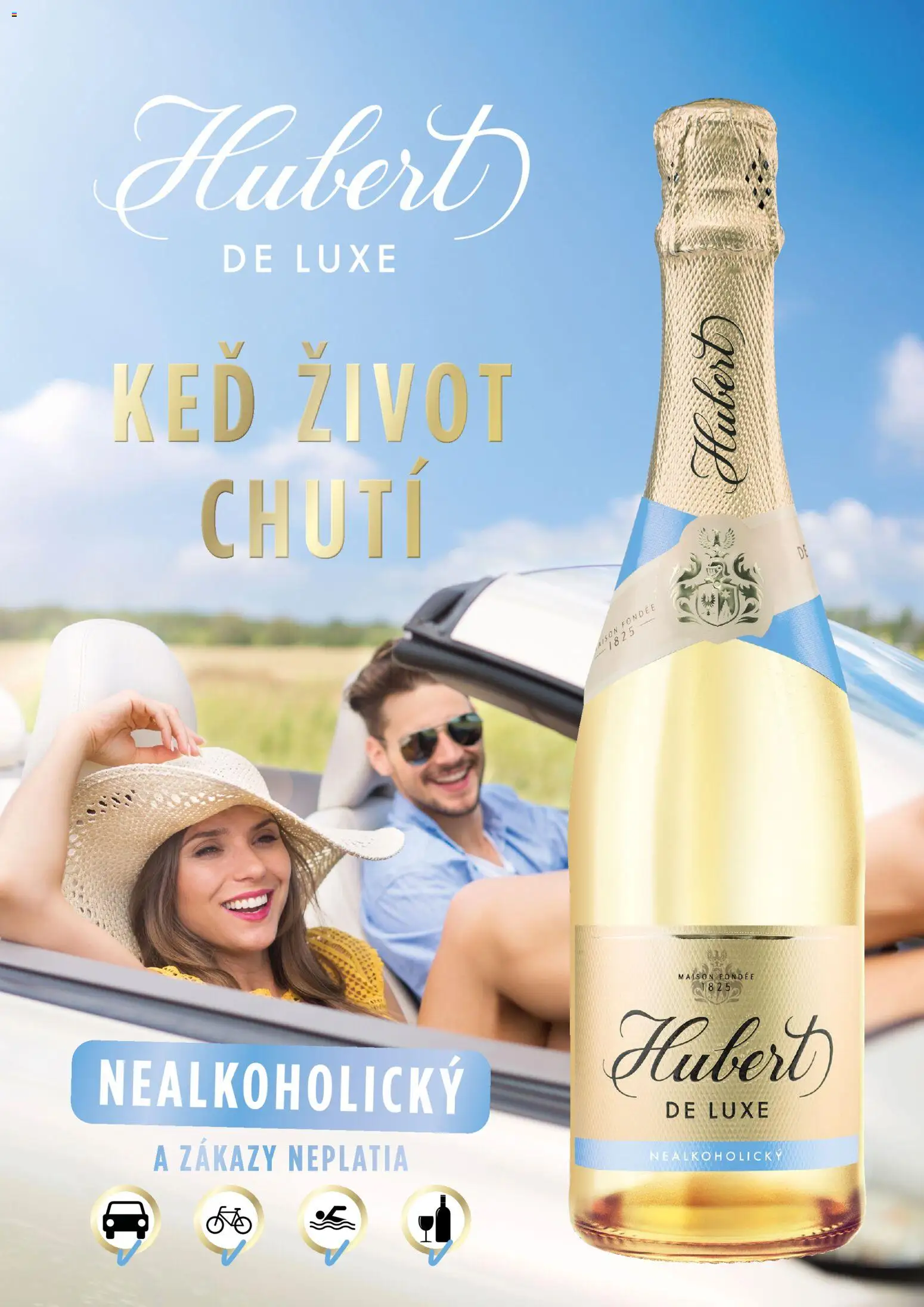 Nové HUBERT J.E., s.r.o. akcie – leták je platný od 21.04.2026 | Strana: 1 | Produkty: Hubert de Luxe