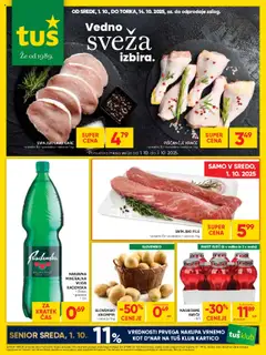 Tuš katalog akcije – veljaven od 01.10.2025