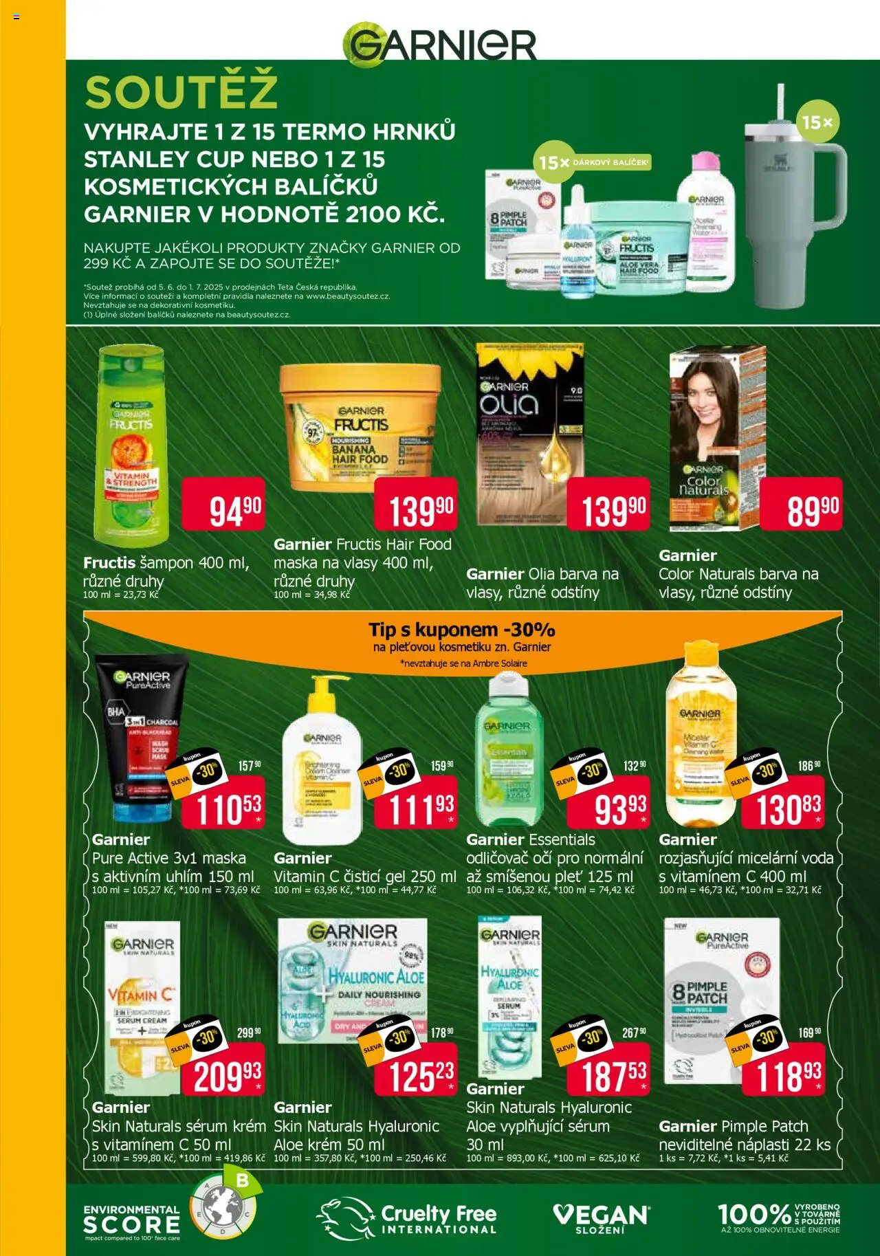 TETA Drogerie leták od 05.06.2025 | Strana: 5 | Produkty: Voda, Sérum, Krém, Barva na vlasy