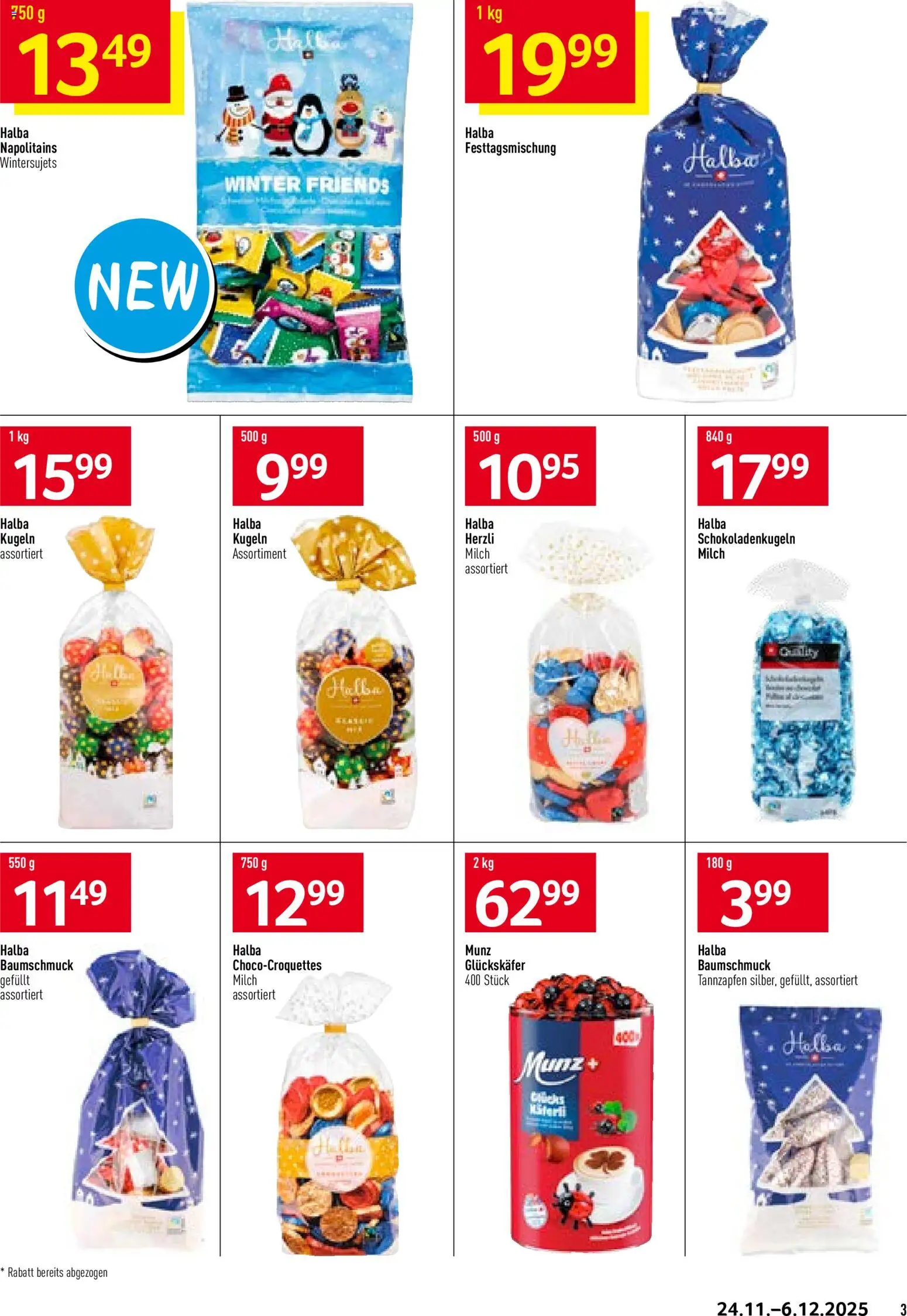 Prodega Aktionen Festtage – gültig ab 24.11.2025 | Seite: 3 | Produkte: Milch