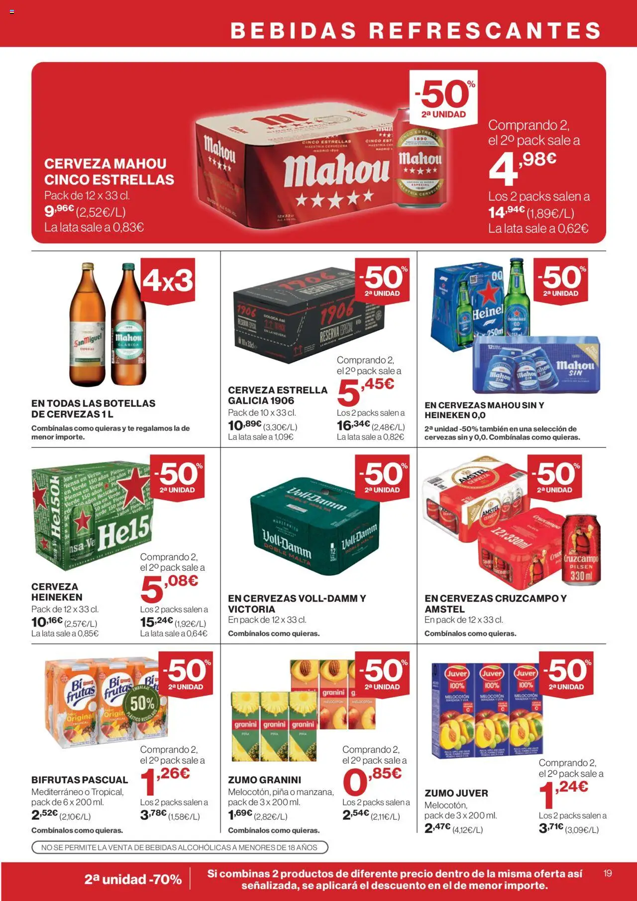 Supercor folleto │ válido desde el 11.09.2025 | Página: 19 | Productos: Piña, Ροζ πιπέρι, Manzana, Nevera