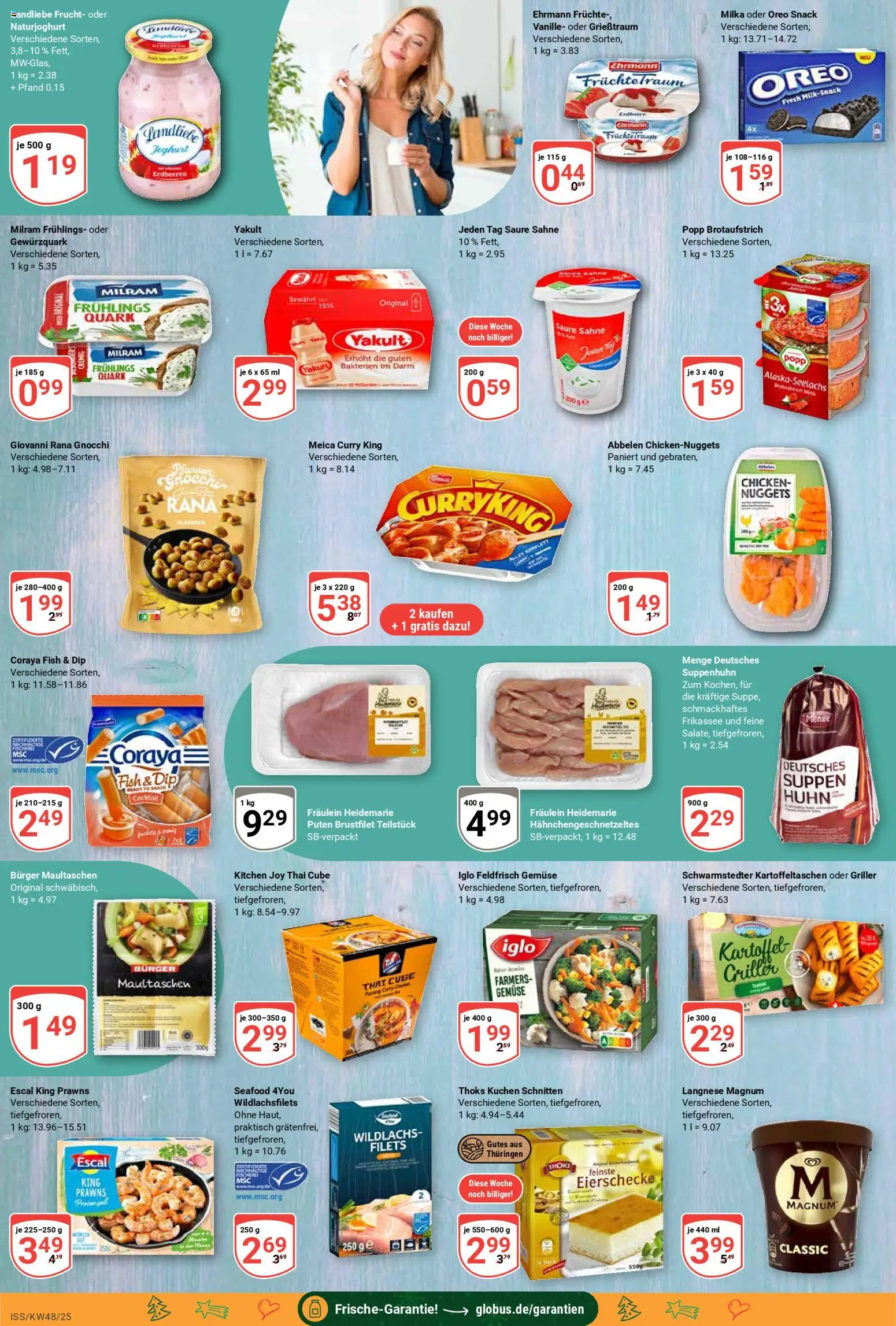 Globus - Black Friday – gültig ab 24.11.2025 | Seite: 10 | Produkte: Quark, Milram, Erdbeeren, Griller