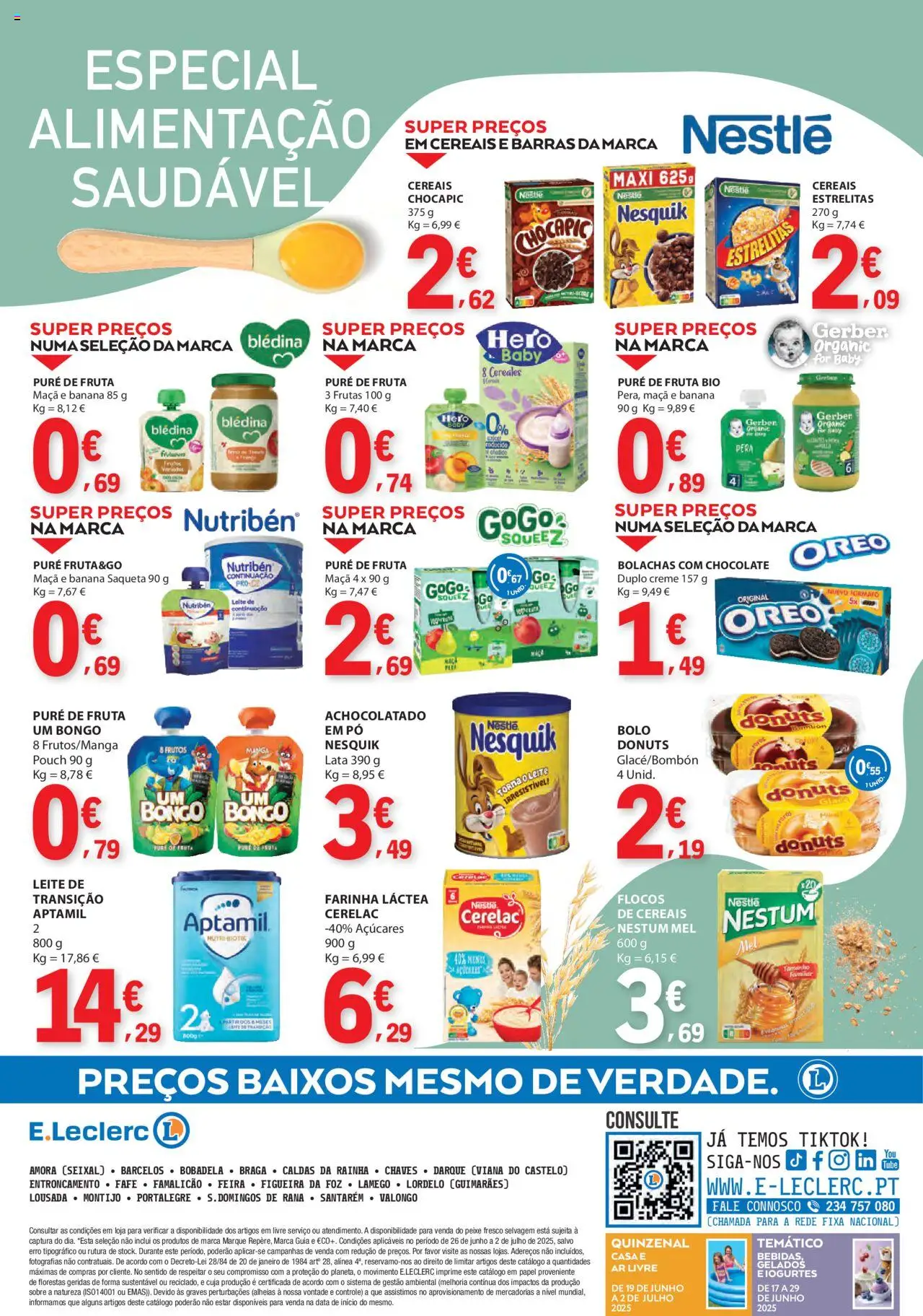E.Leclerc - Folheto Semanal │ válido de 26.06.2025 | Página: 36 | Produtos: Pó, Nestlé, Peixe, Mel