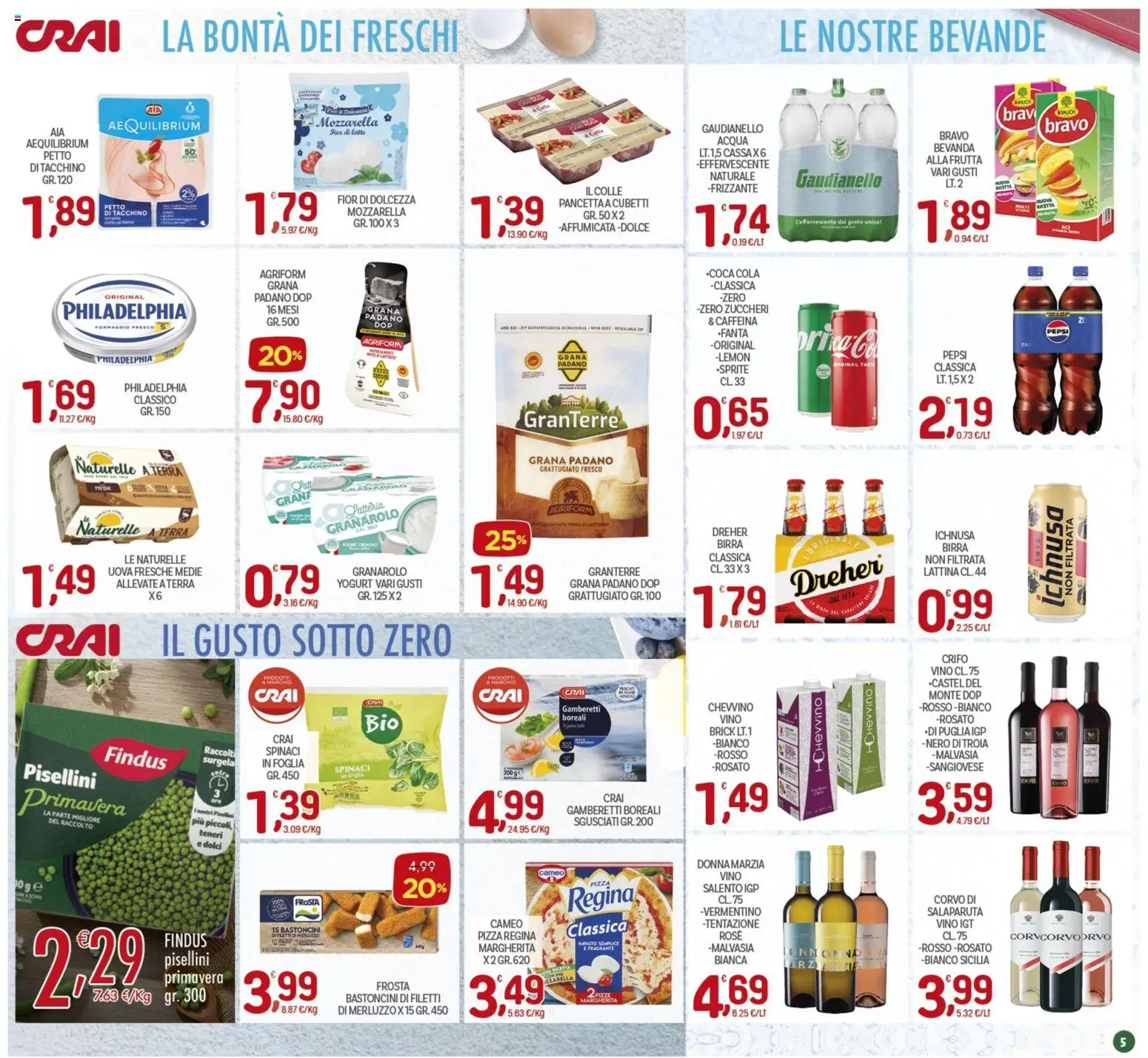 Volantino CRAI del 08.01.2026 | Pagina: 4 | Prodotti: Suino, Salsiccia, Aglio, Pesto