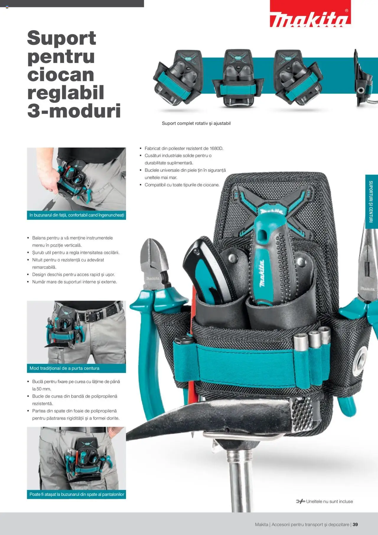 Makita catalog - Accesorii pentru transport si depozitare   – valabil de la 06.09.2021 | Pagină: 39