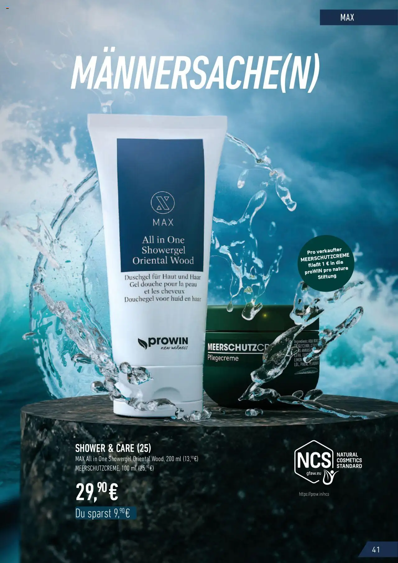 Katalog ProWin New Wellness  – gültig ab 01.10.2025 | Seite: 41 | Produkte: Duschgel