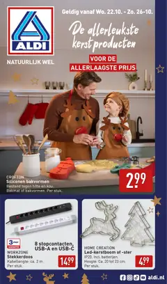 Aldi - ALDI Feest special - Voorbeeld van een folder van Aldi, geldig van 22.10.2025