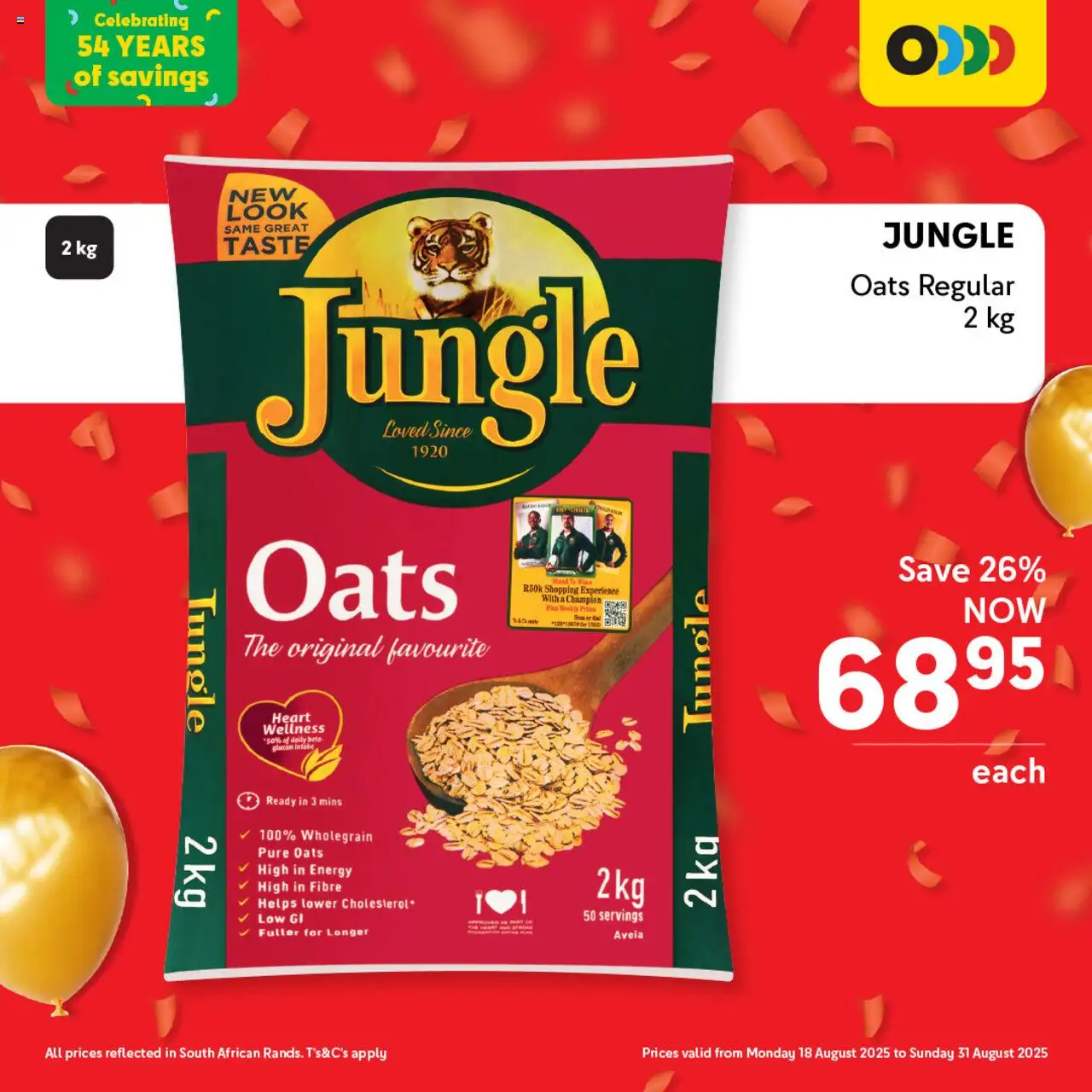 Makro After Party Breakfast  │ valid from 18.08.2025 | Page: 6 | Products: Oats